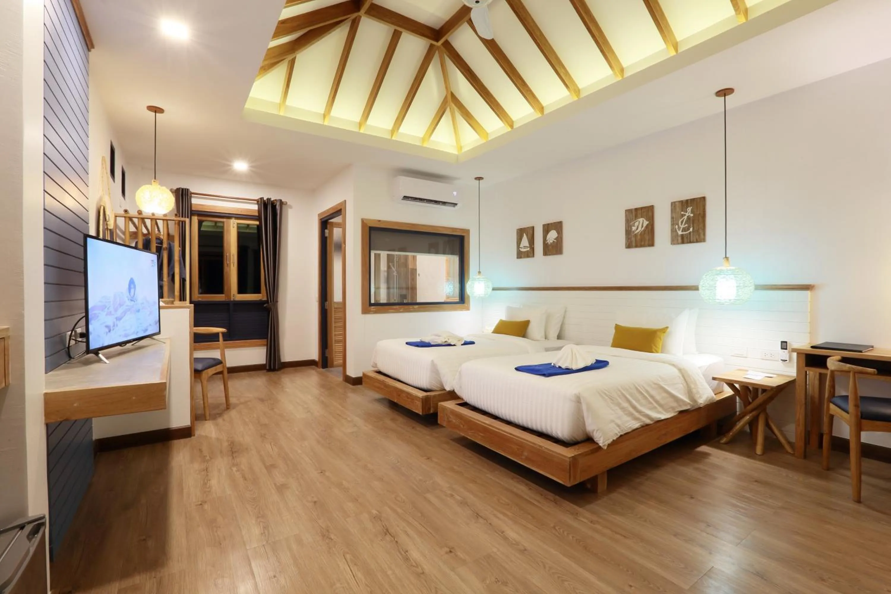 Bed in Lanta Casa Blanca