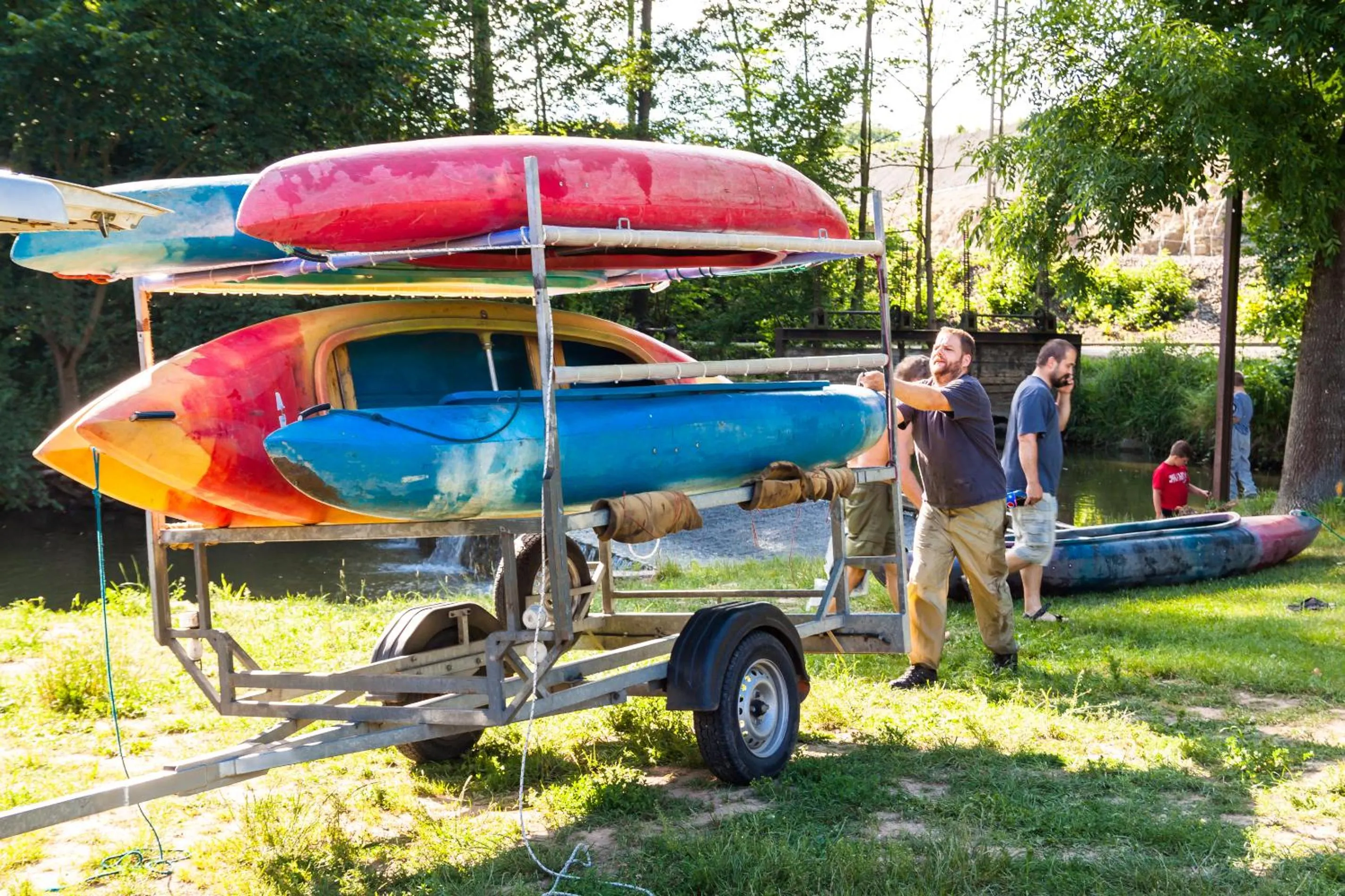 Canoeing in Turisticka ubytovna Cakle