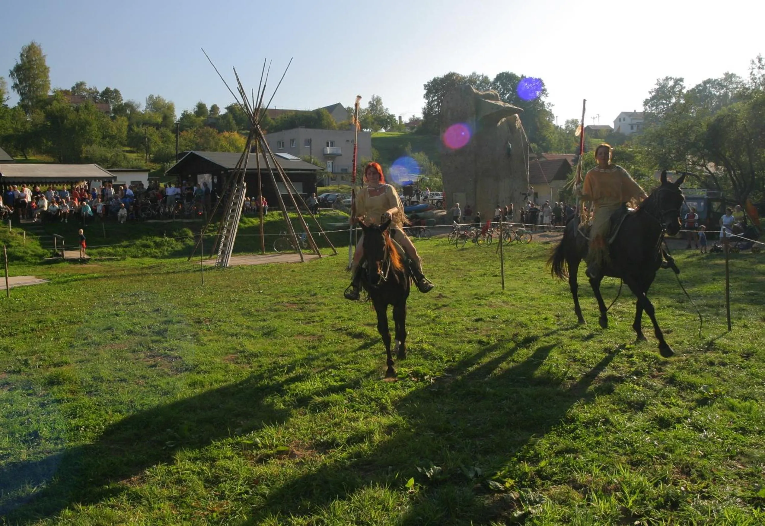 Horse-riding in Turisticka ubytovna Cakle