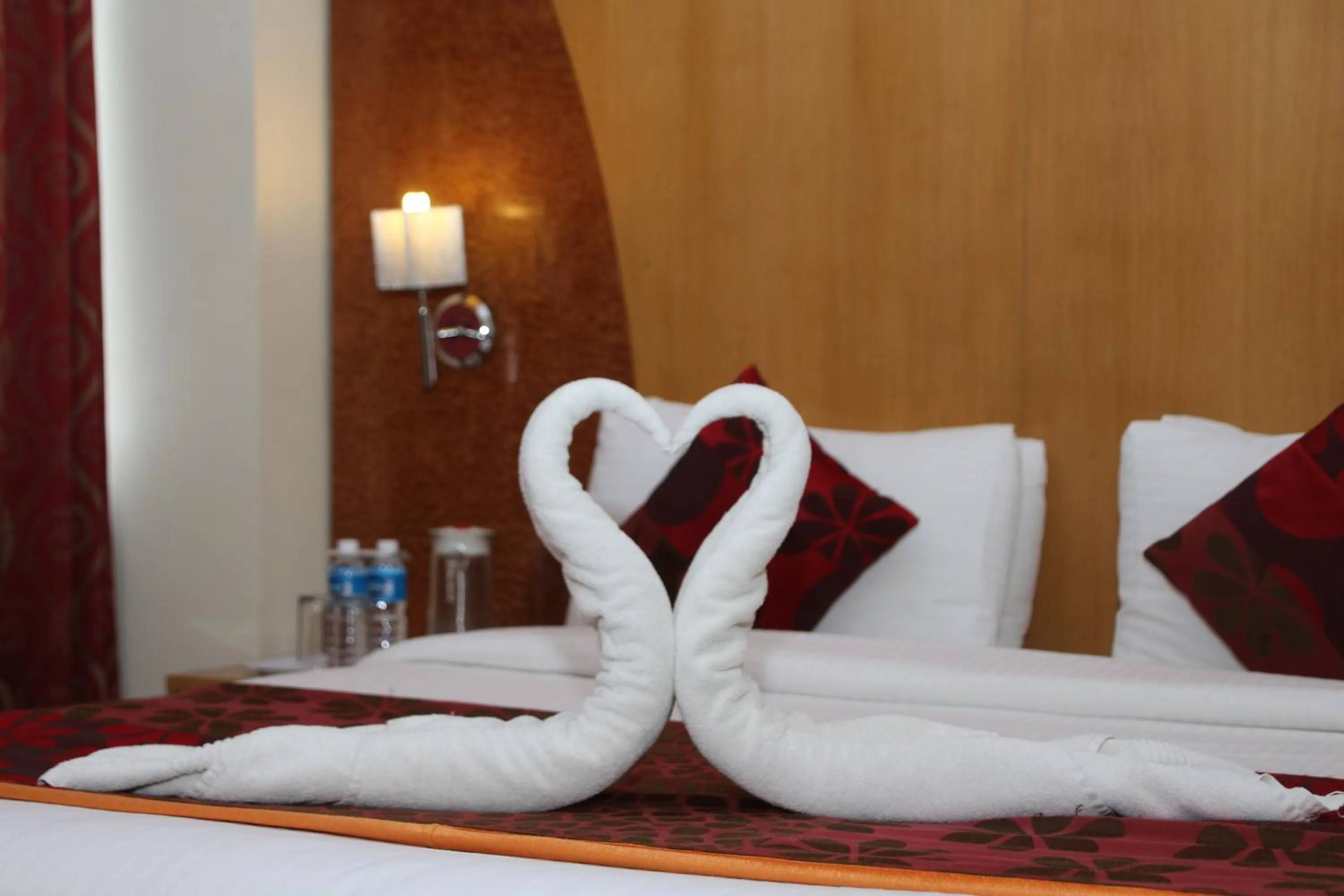 Bed in Ramanashree California Resort