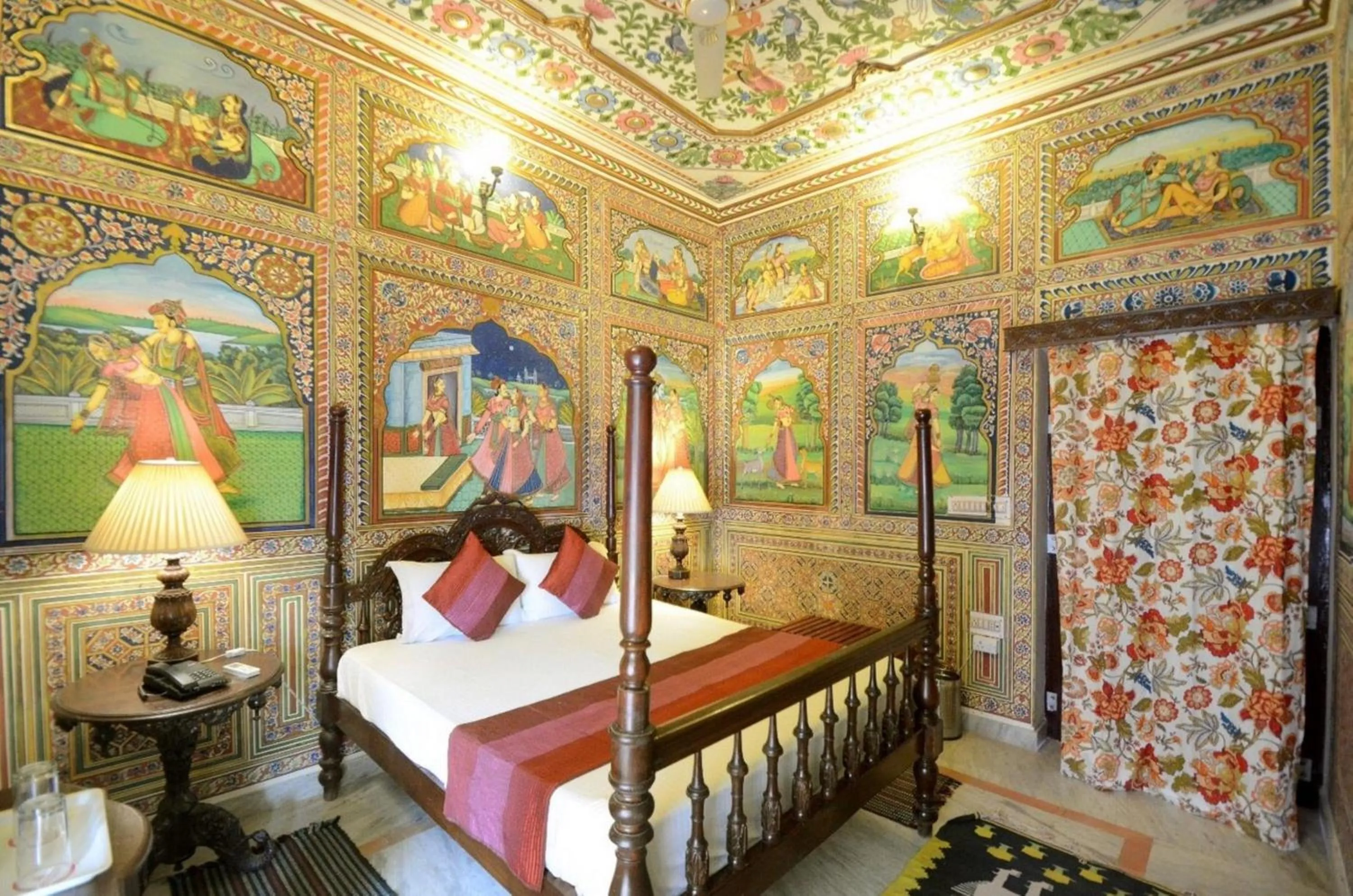 Photo of the whole room, Bed in Hotel Heritage Mandawa