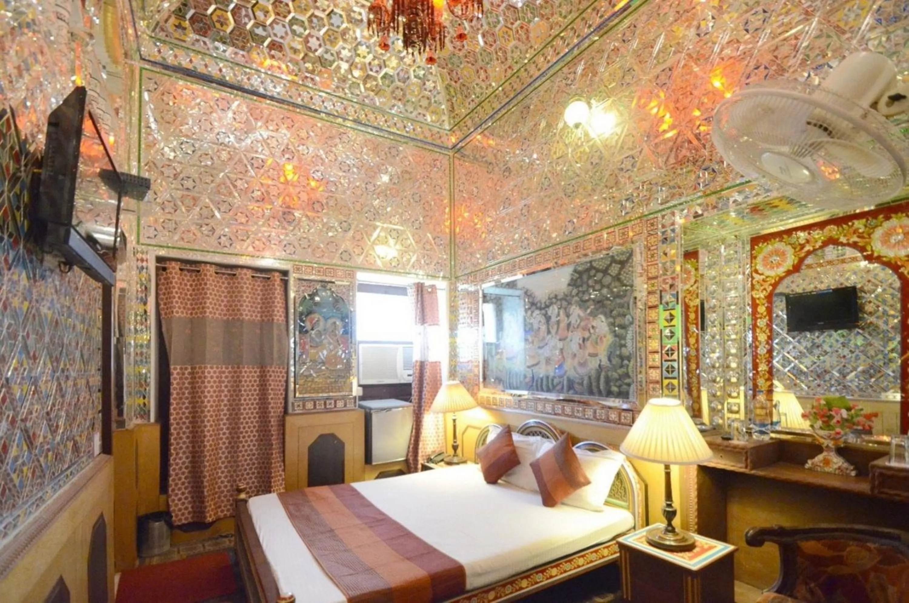 Bedroom, Bed in Hotel Heritage Mandawa