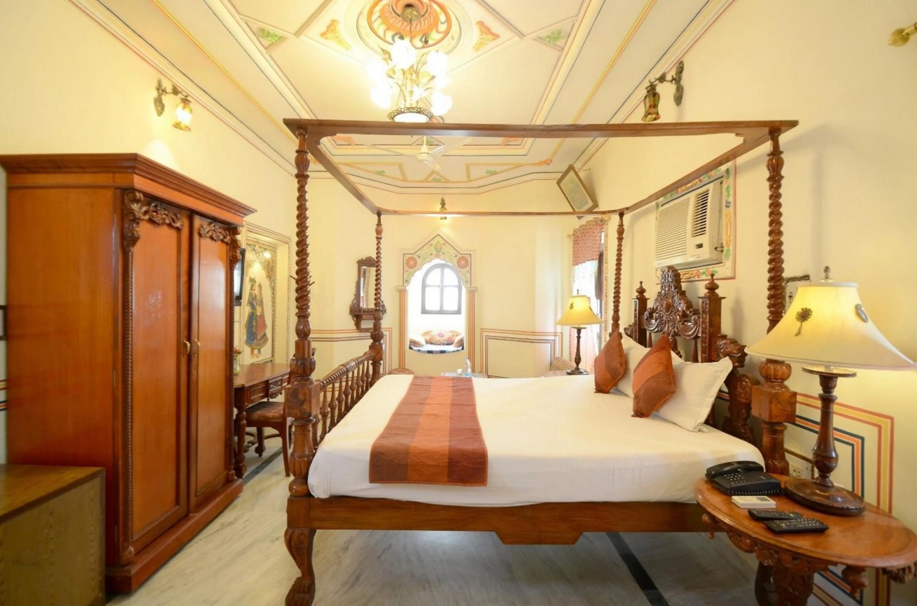Photo of the whole room, Bed in Hotel Heritage Mandawa