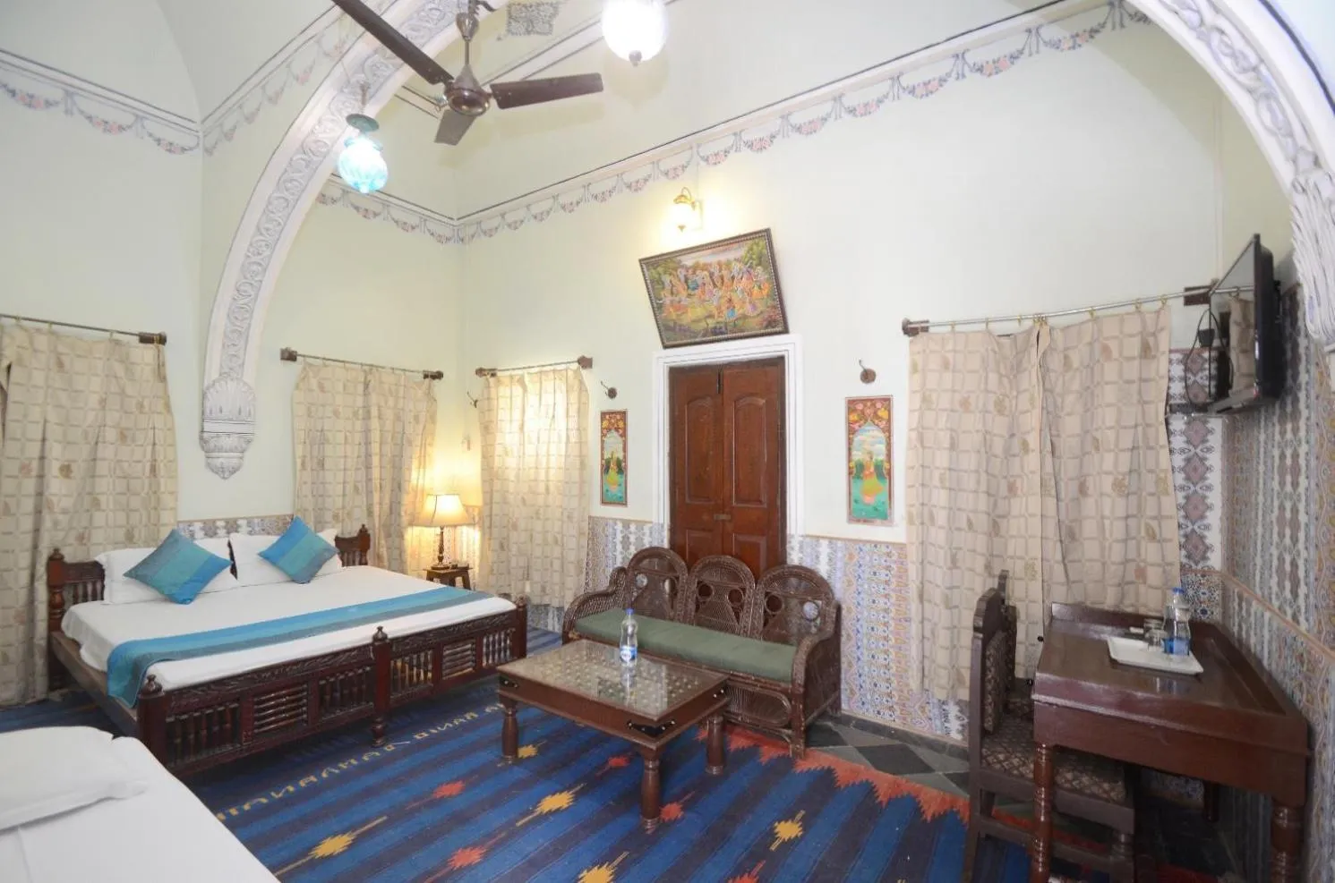 Photo of the whole room, Bed in Hotel Heritage Mandawa