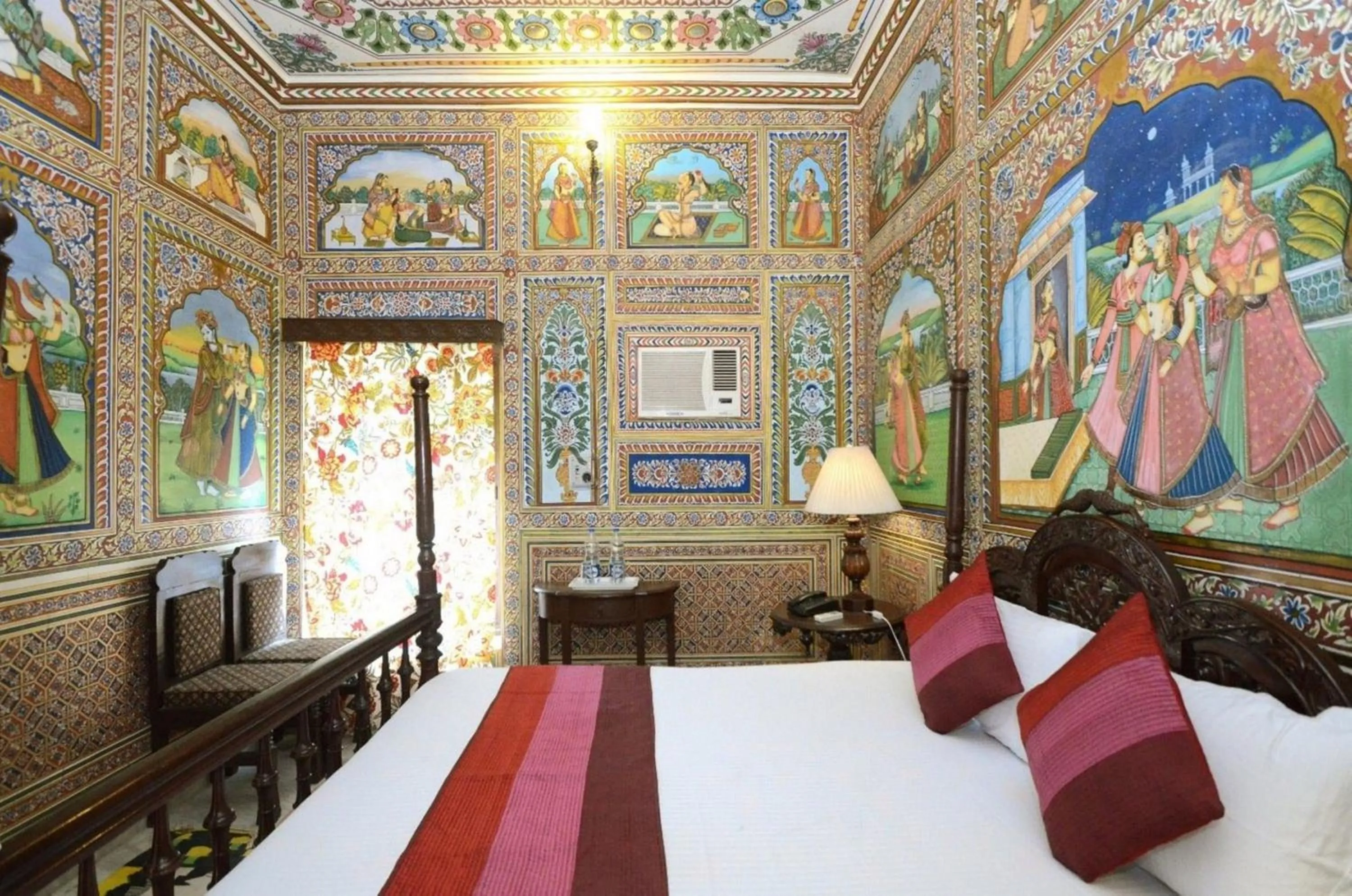 Bedroom, Bed in Hotel Heritage Mandawa