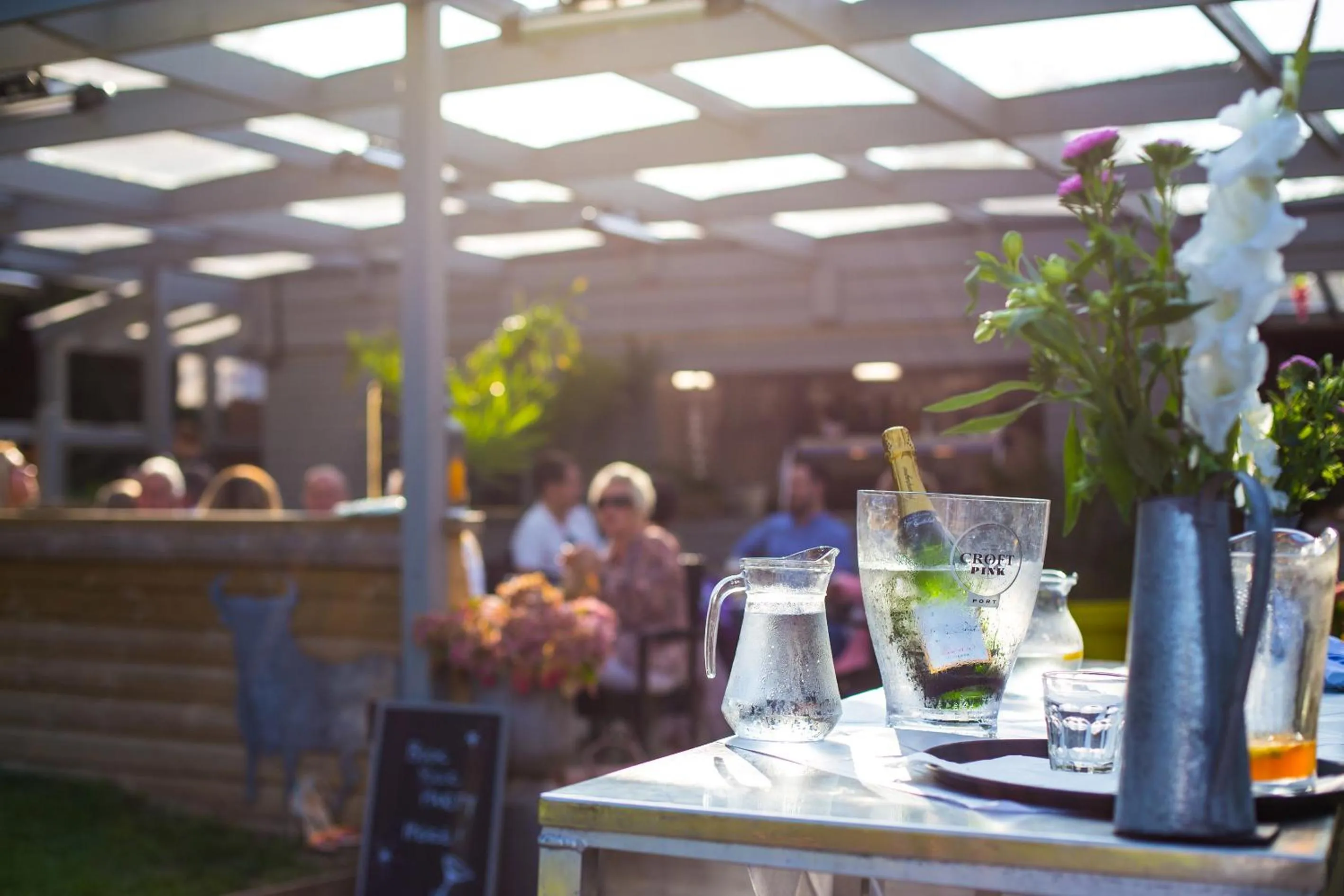 Balcony/Terrace in The Cott Inn