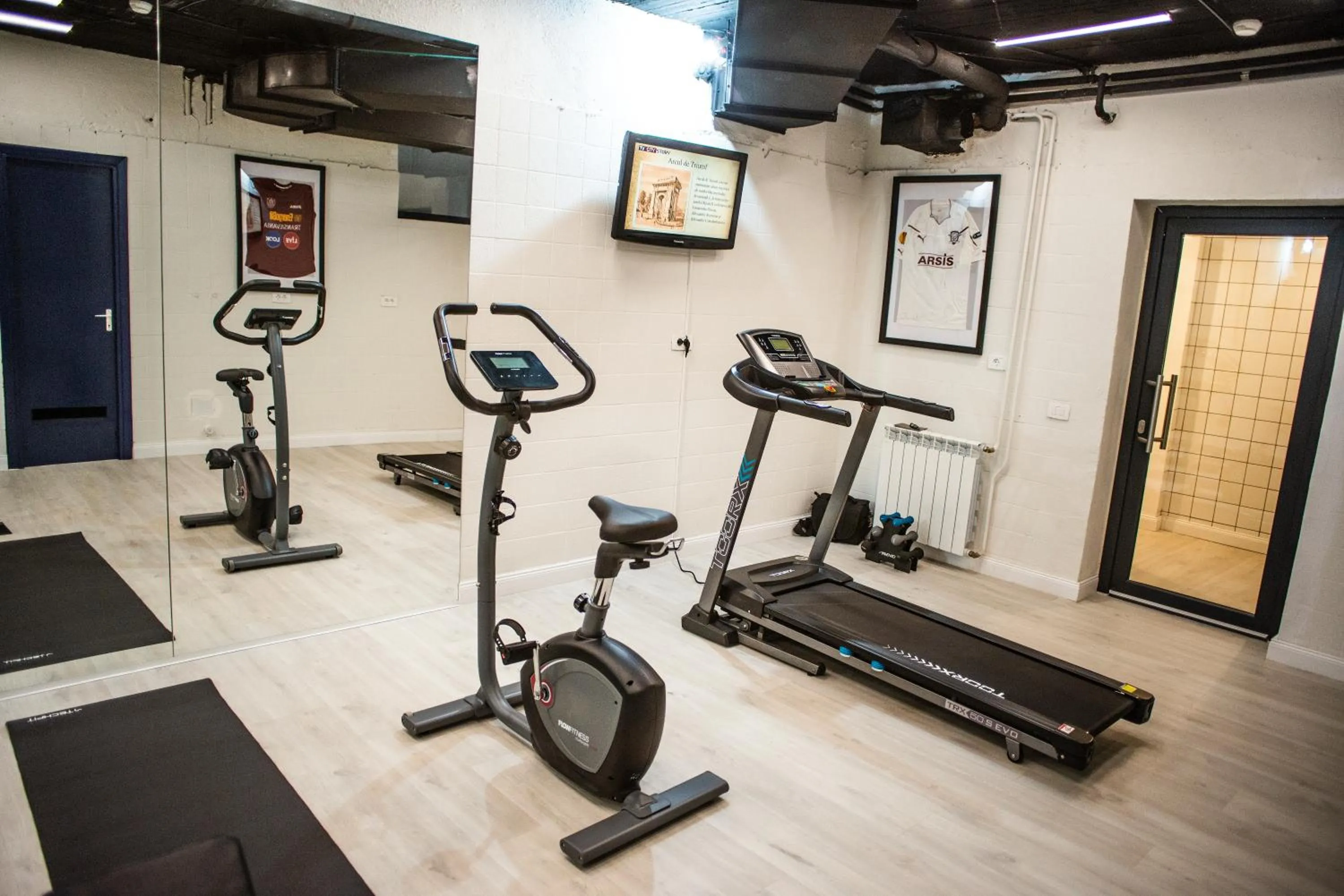 Fitness centre/facilities in Stil Hotel