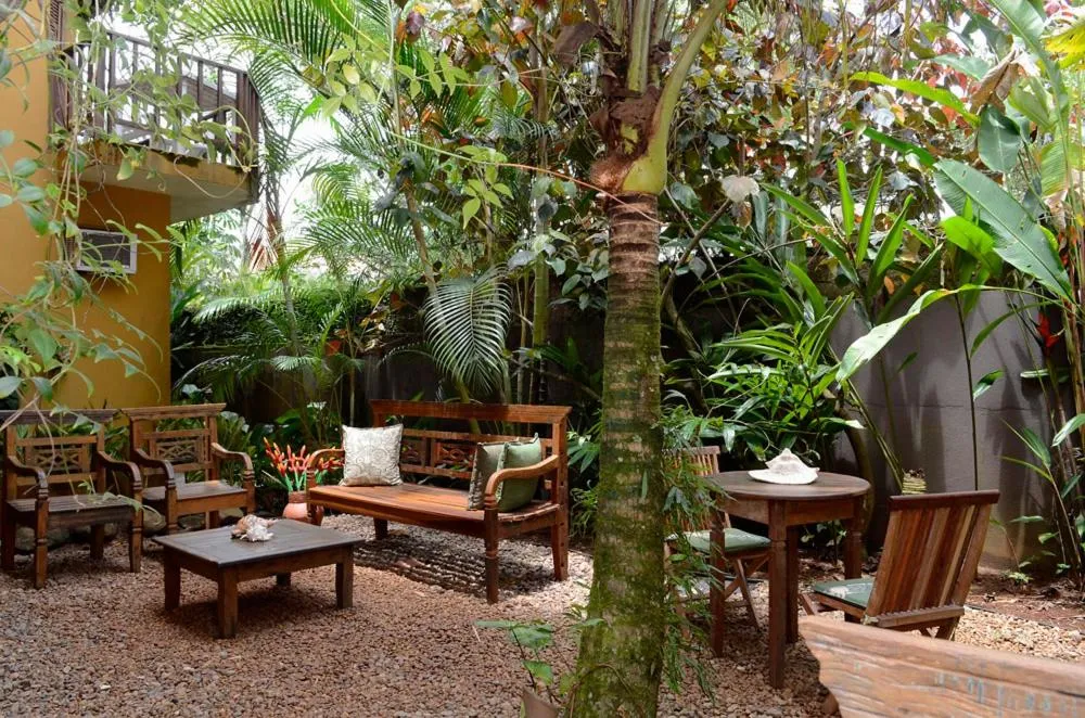 Garden in Pousada Moryba