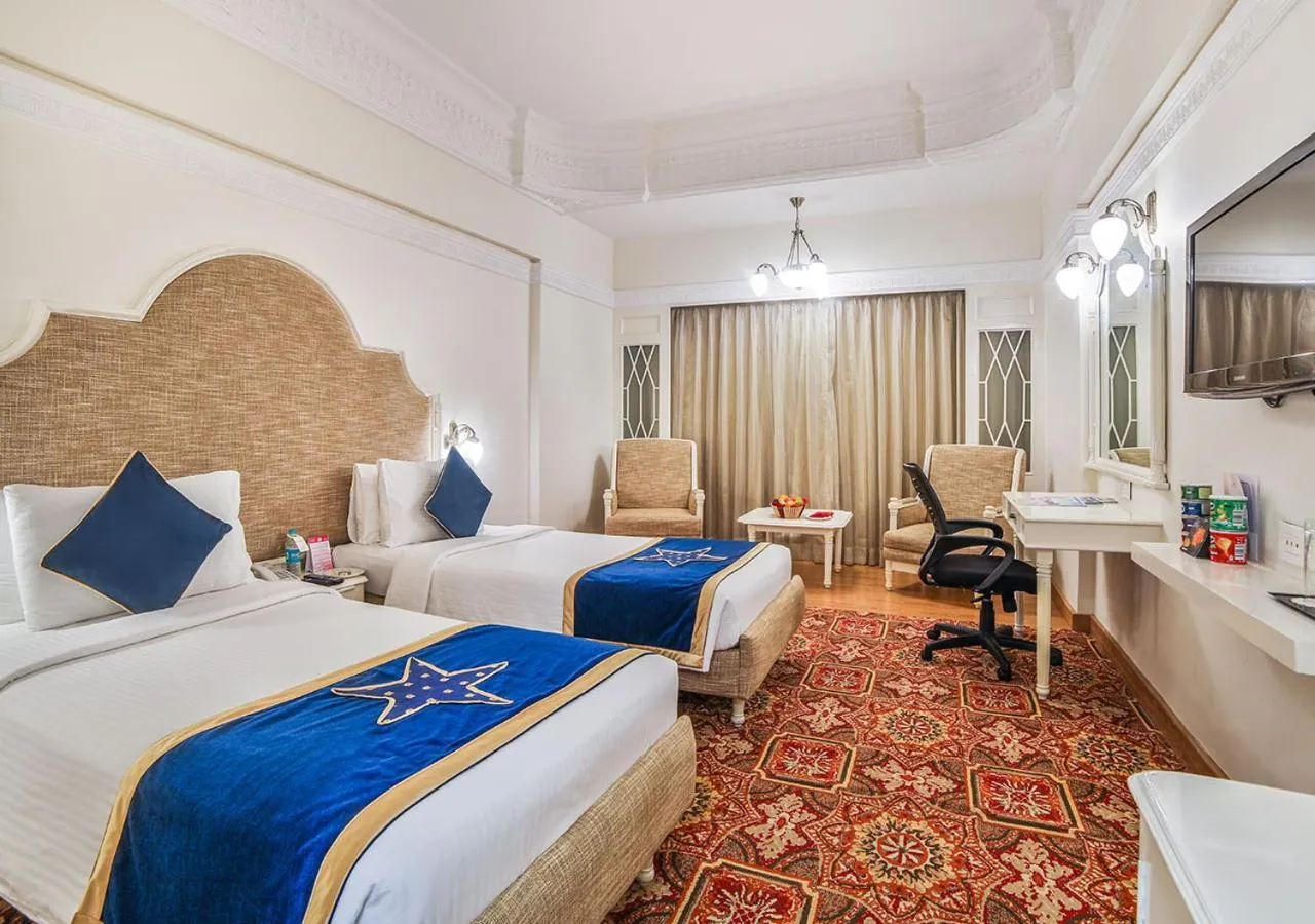 Living room, Bed in Ramoji Film City- Sitara Luxury Hotel