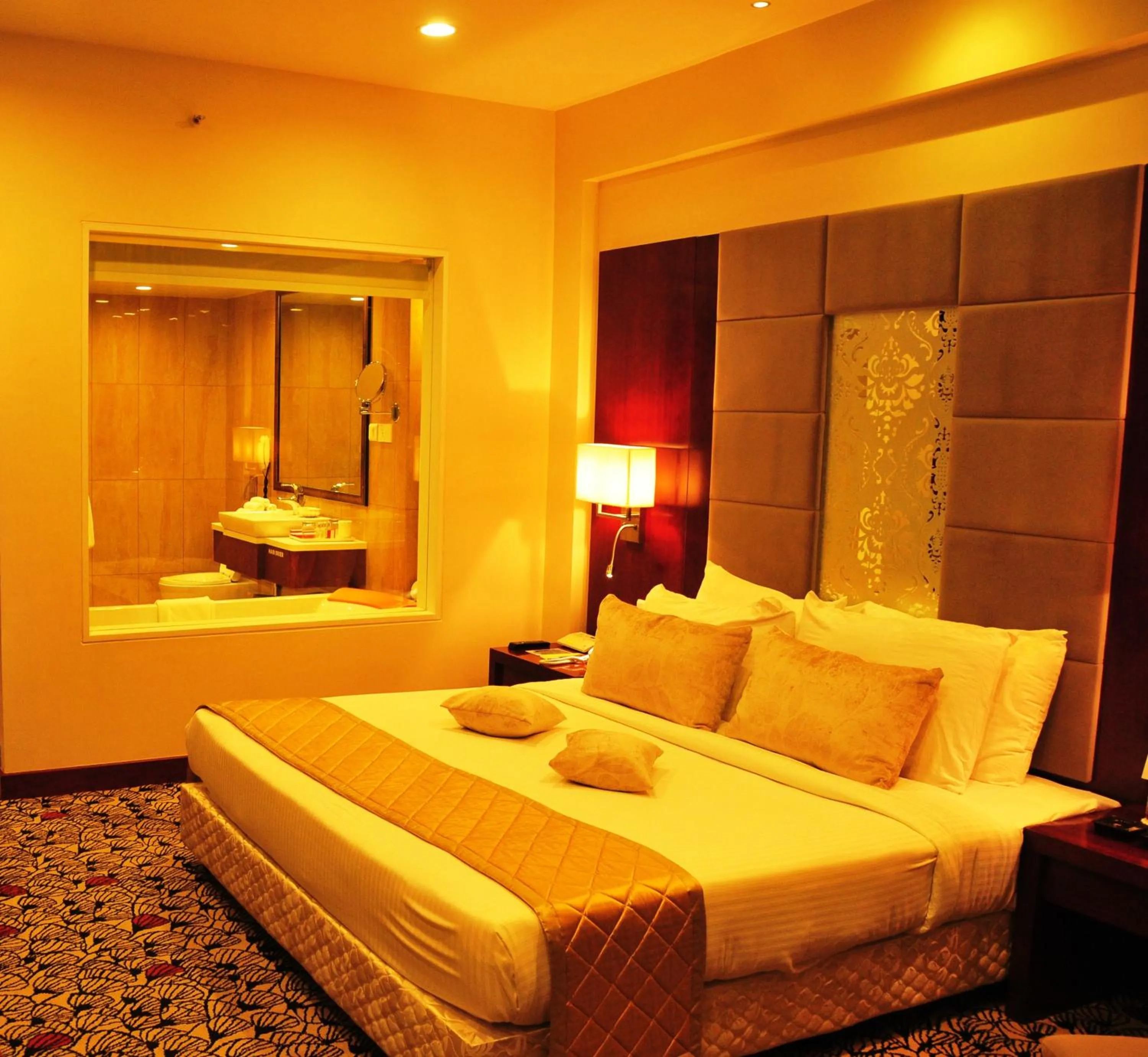 Bedroom, Bed in Ramoji Film City- Sitara Luxury Hotel