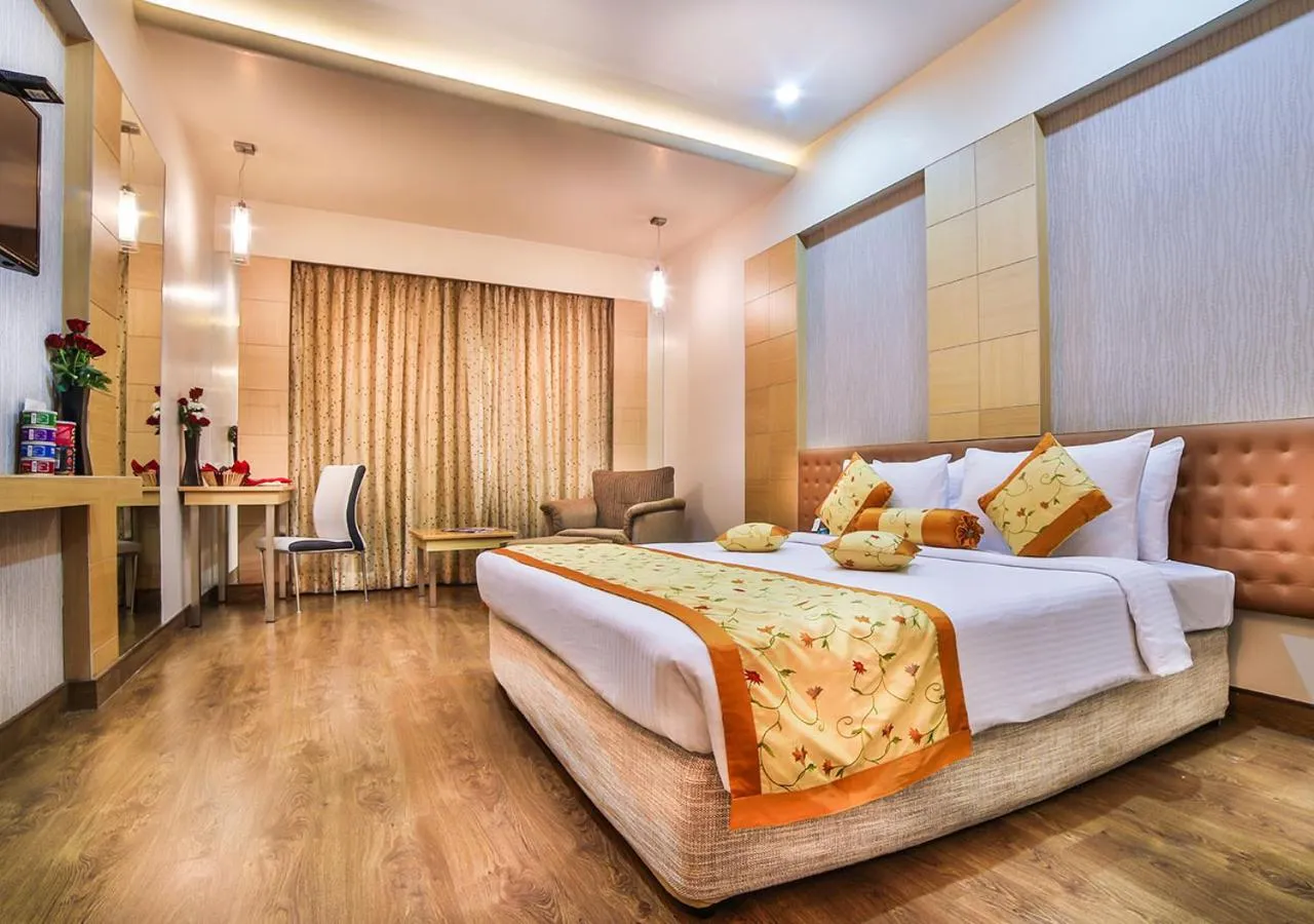 Living room, Bed in Ramoji Film City- Sitara Luxury Hotel