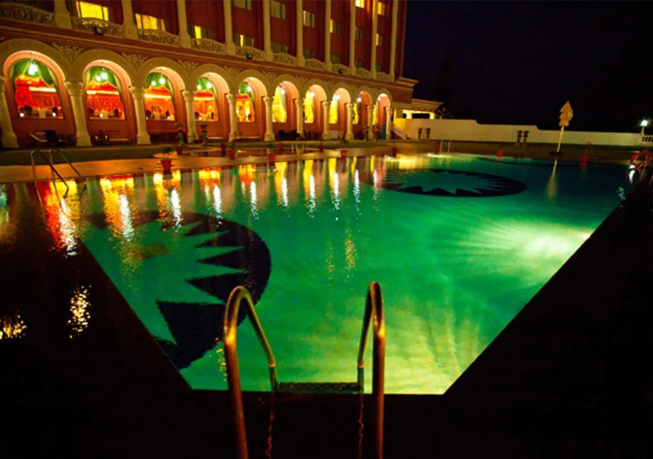 Swimming pool in Ramoji Film City- Sitara Luxury Hotel
