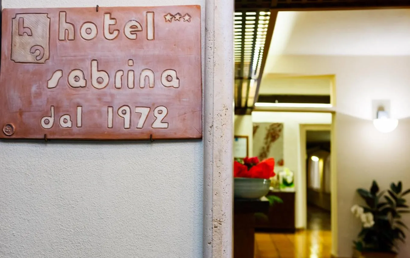 Property logo or sign in Hotel Sabrina