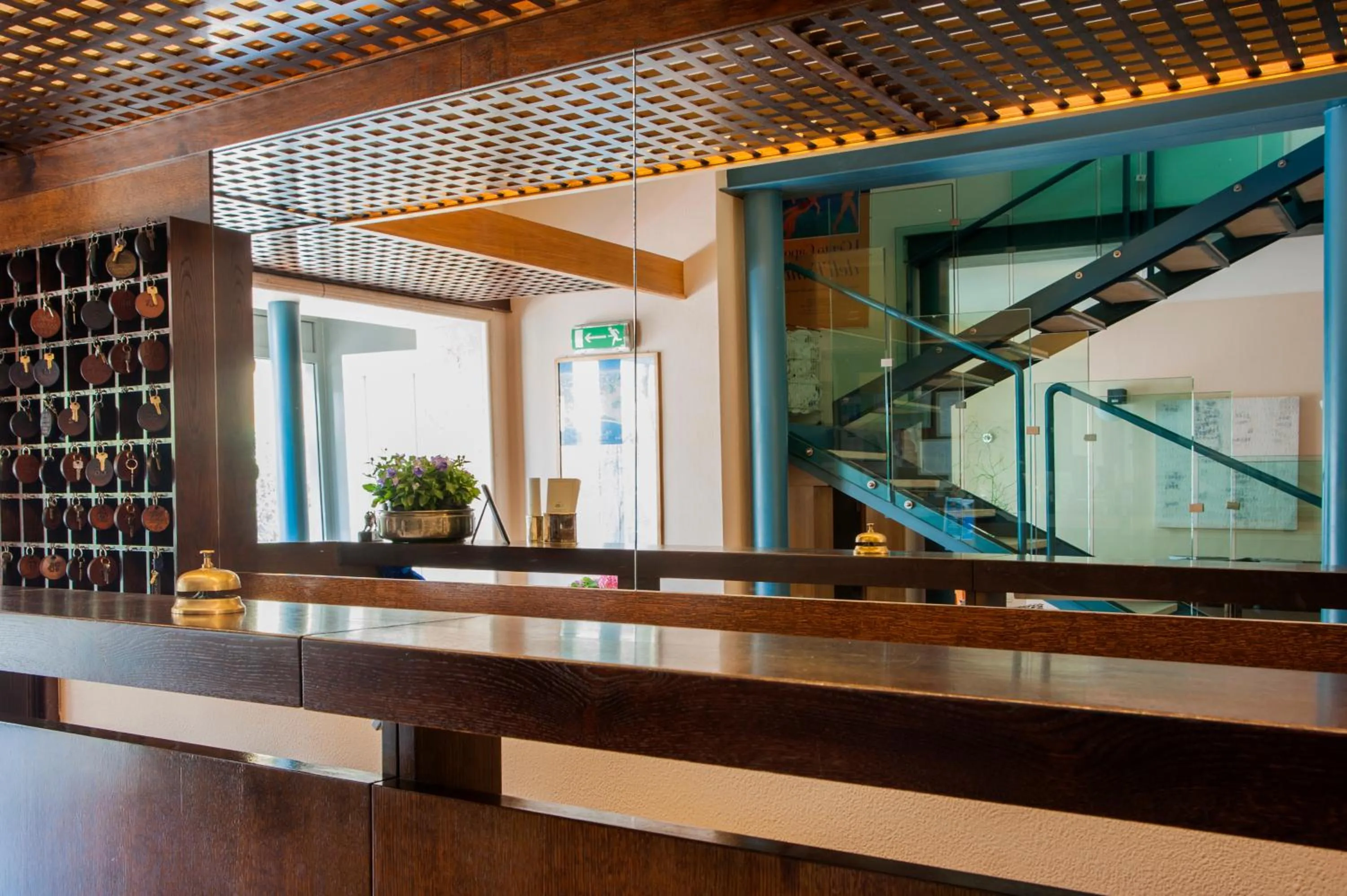 Lobby or reception in Hotel Sabrina