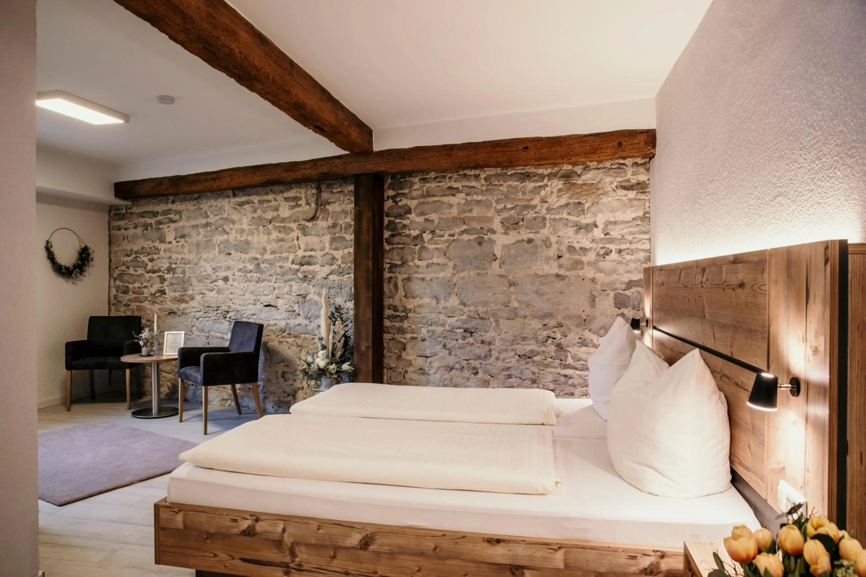 Bed in Landgasthof Krone