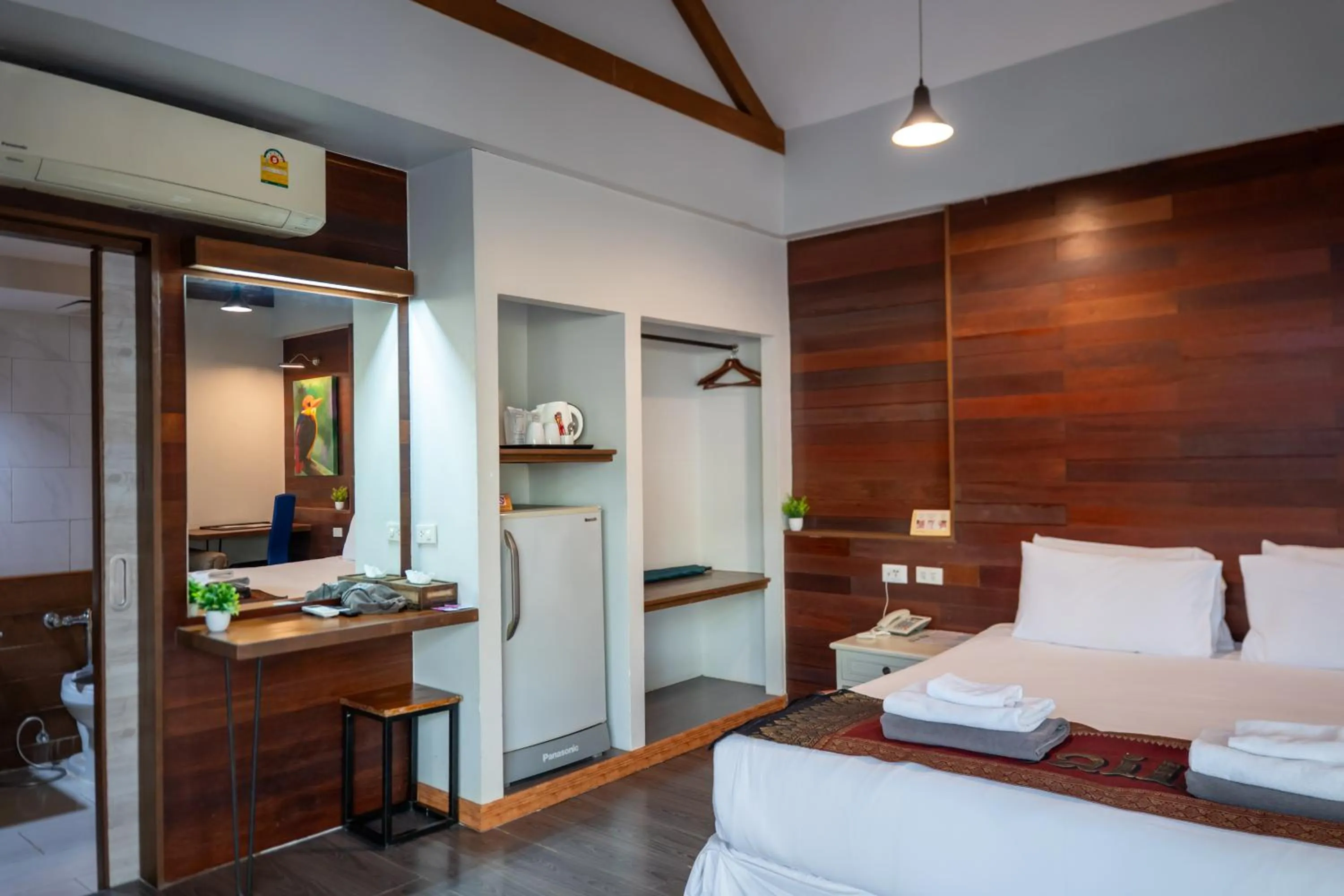 Bed in IP Plus Pool Villa Pattaya