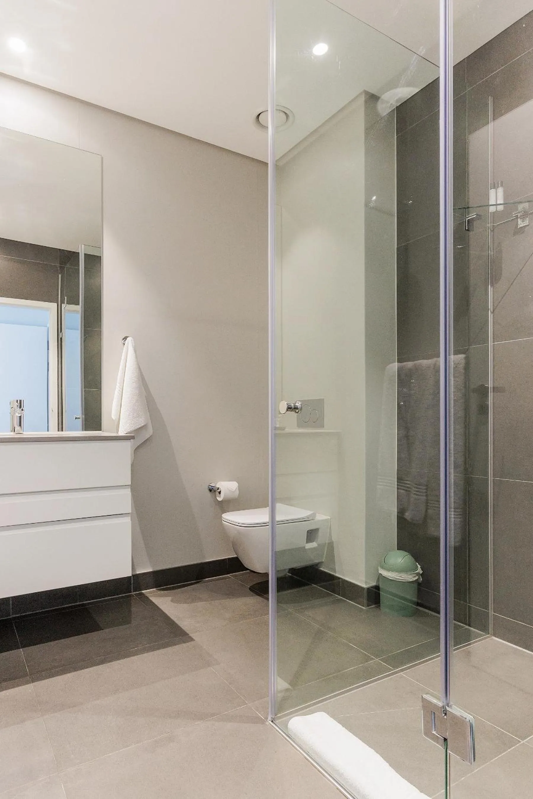 Bathroom in Axis Luxury Apartments by Century City Hotels