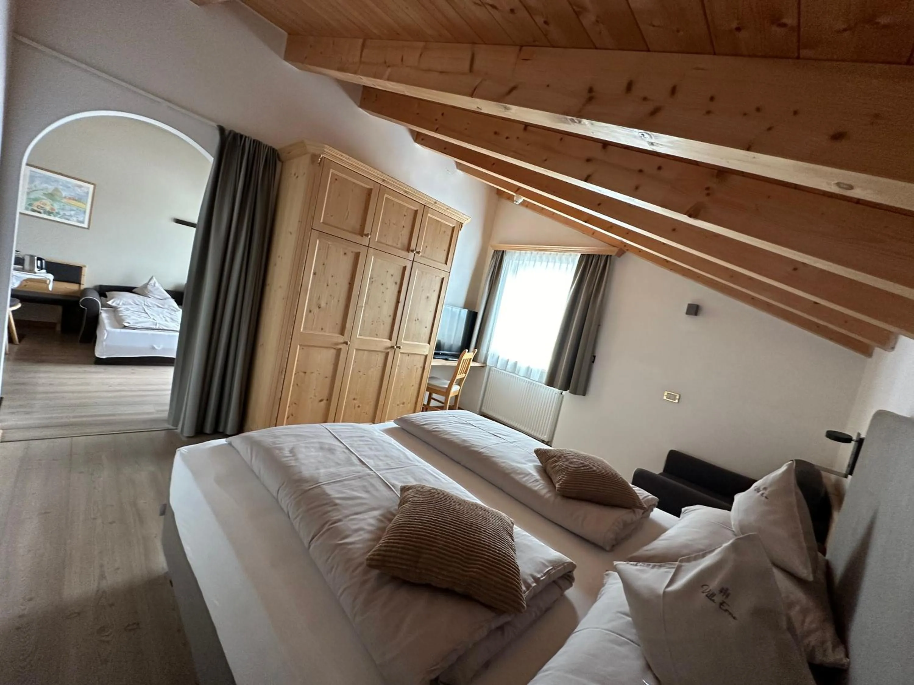 Bed in Garnì Villa Erna