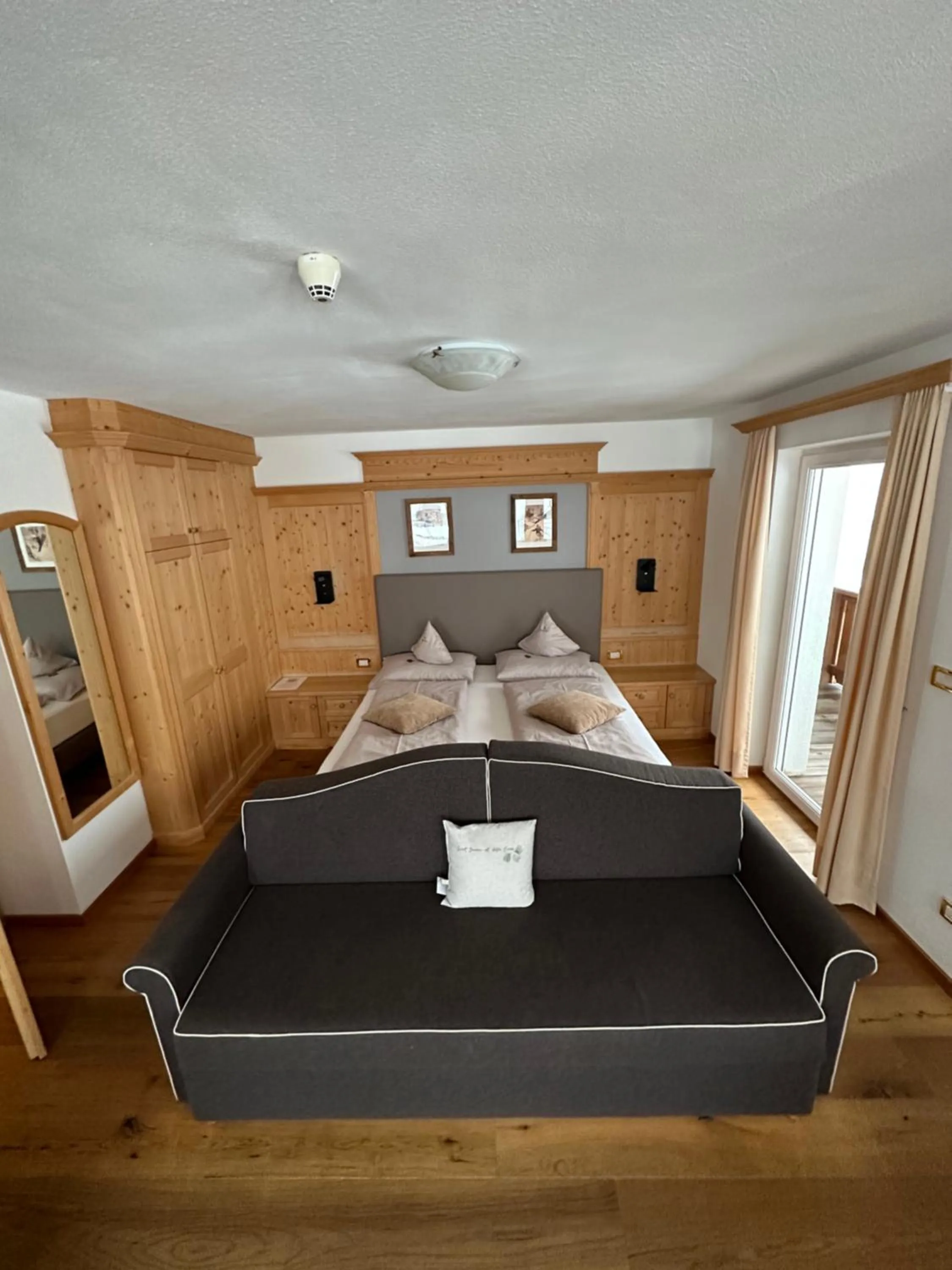 Bed in Garnì Villa Erna