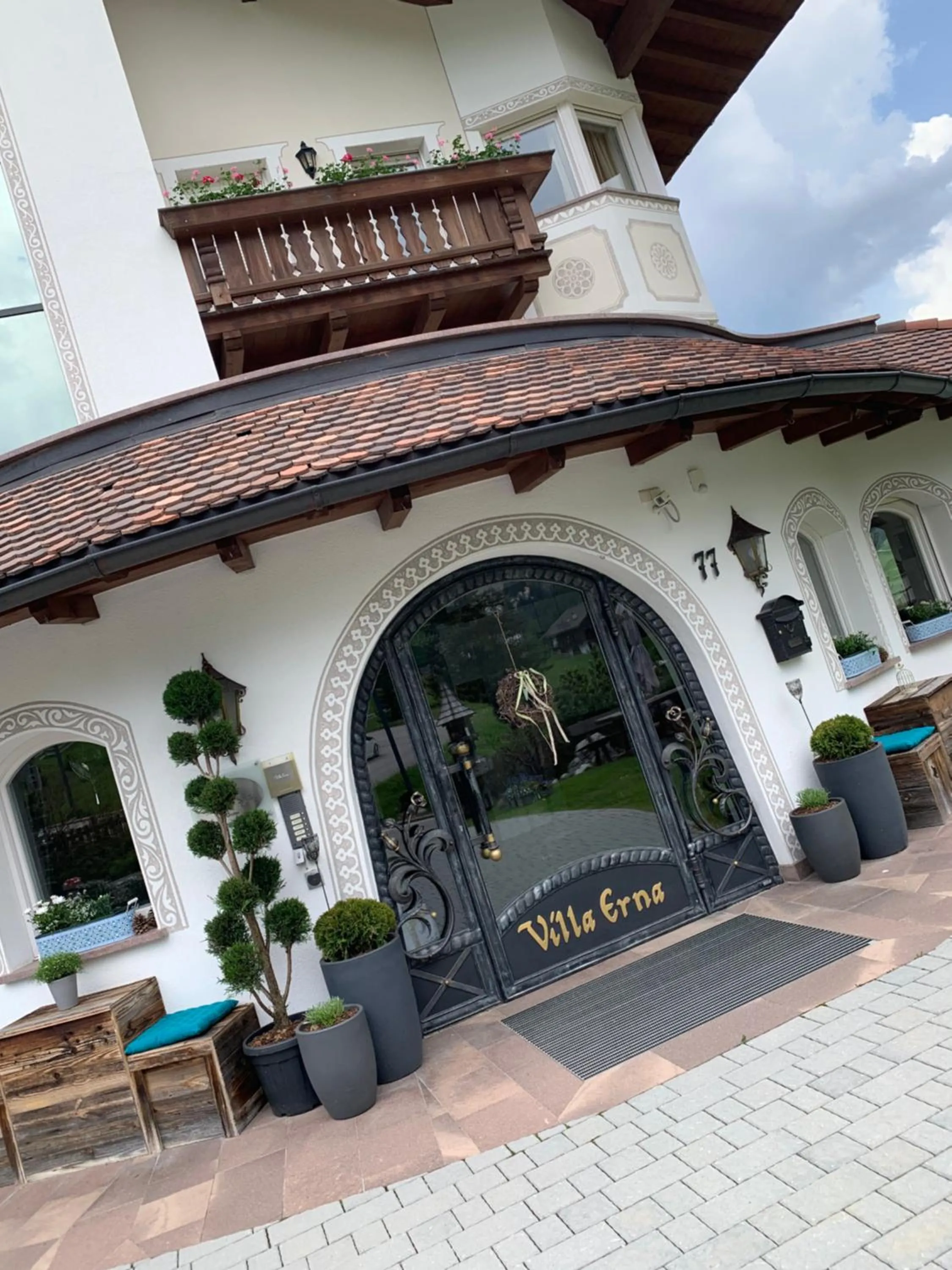 Property building in Garnì Villa Erna