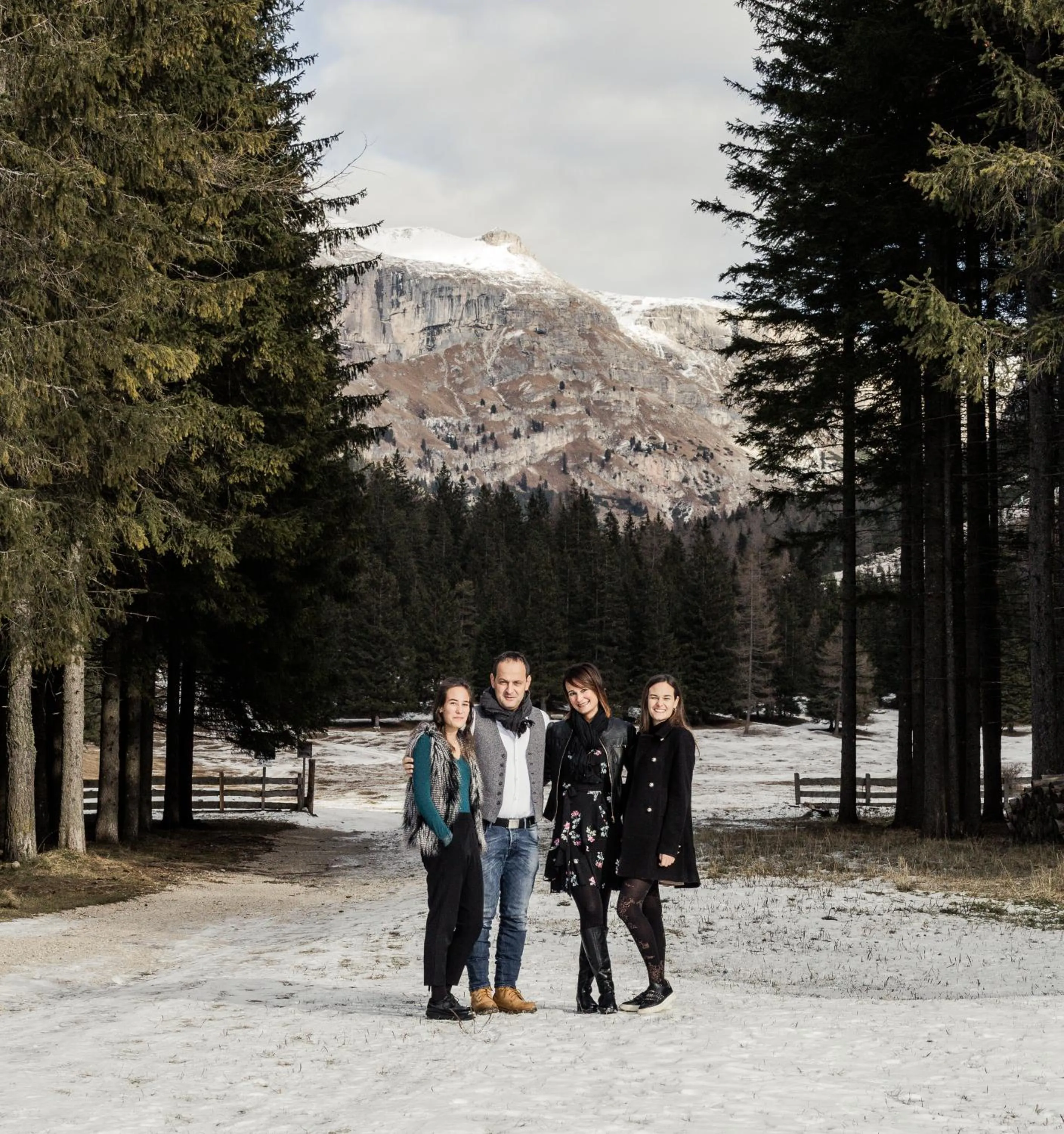 Family in Garnì Villa Erna