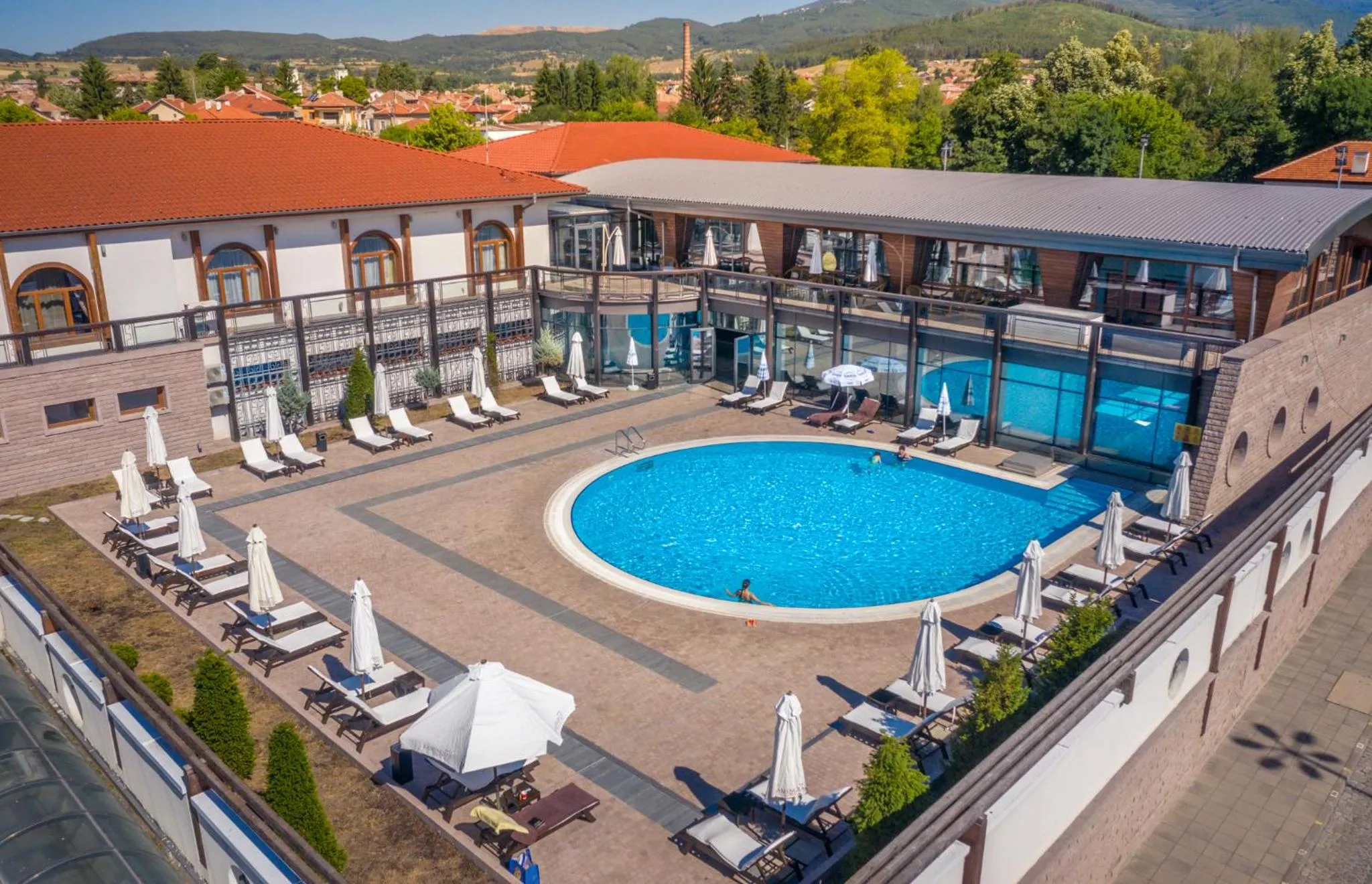 Swimming pool in Kamengrad Hotel & SPA
