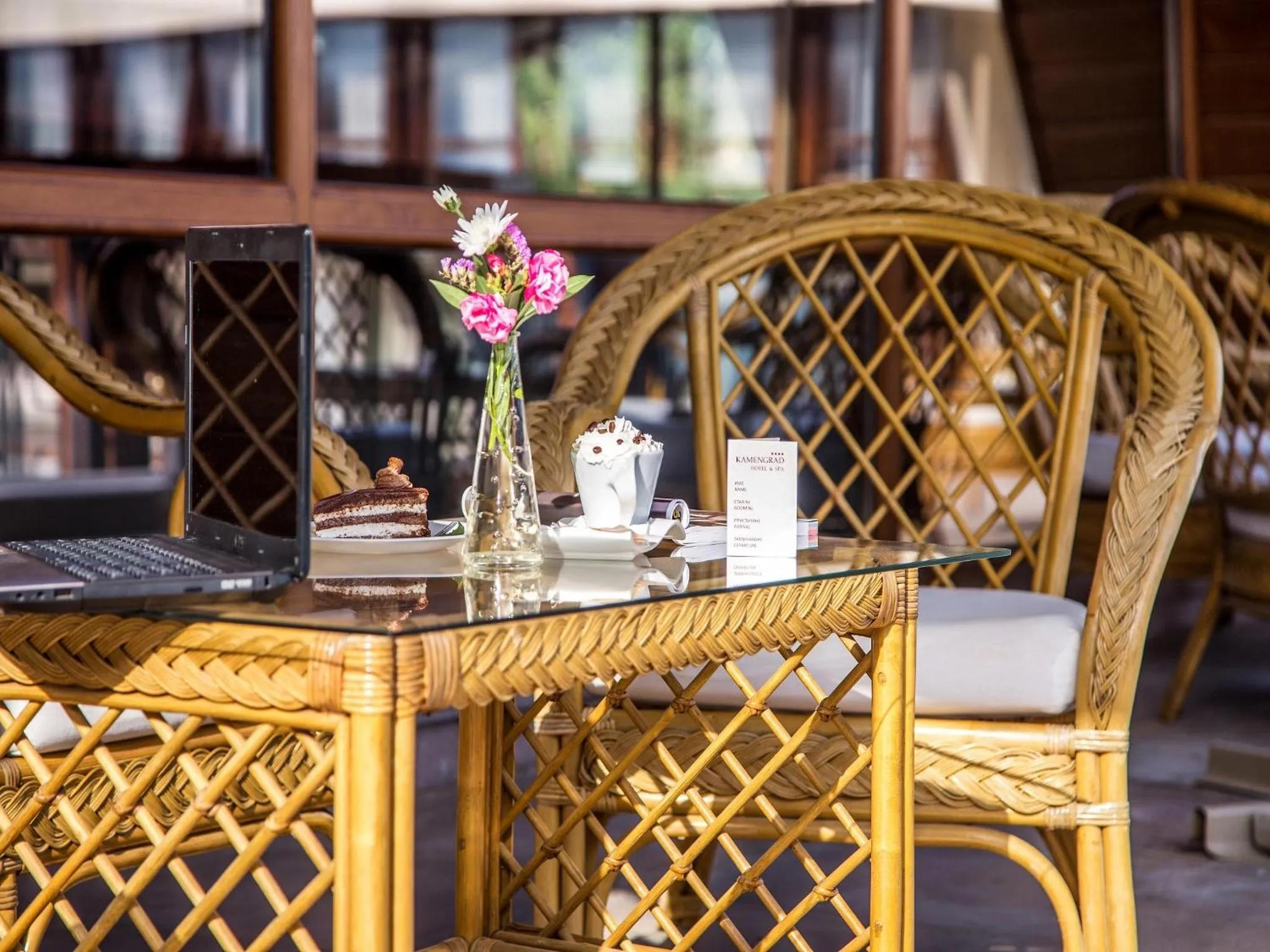 Balcony/Terrace in Kamengrad Hotel & SPA