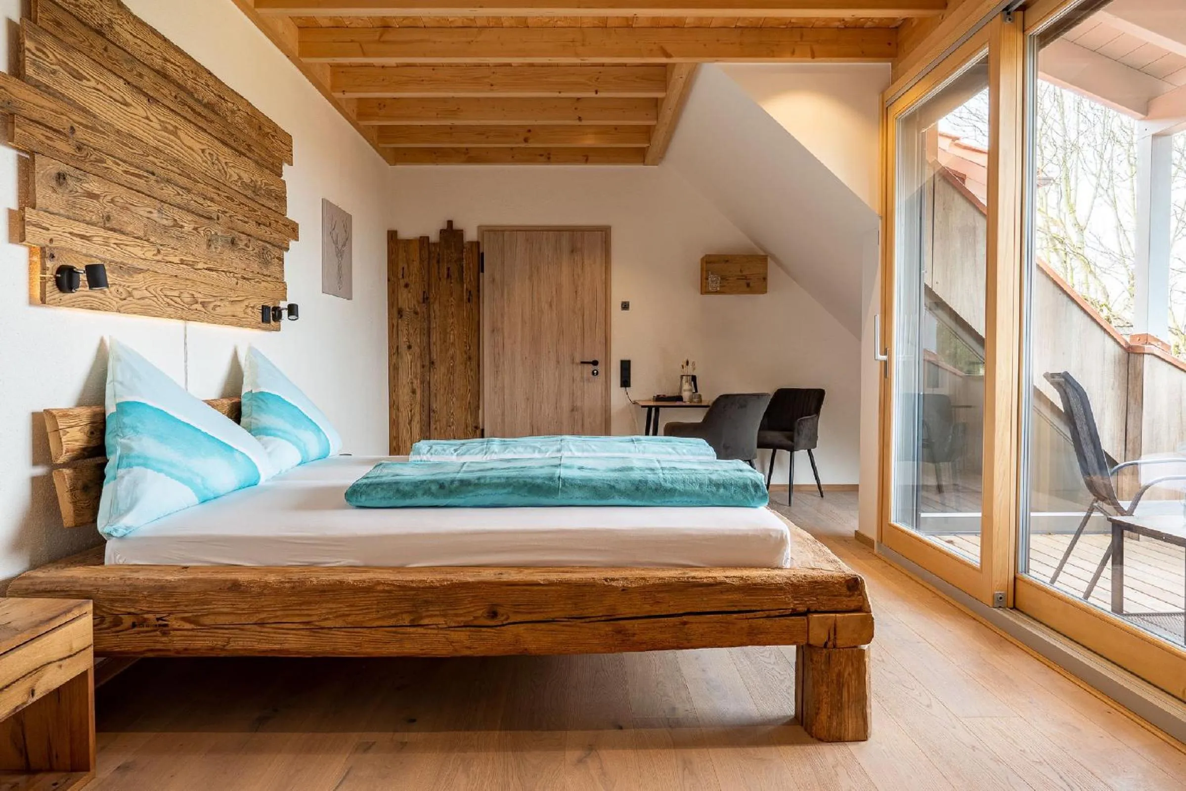 Bedroom, Bed in Gästehaus Kaltenbach