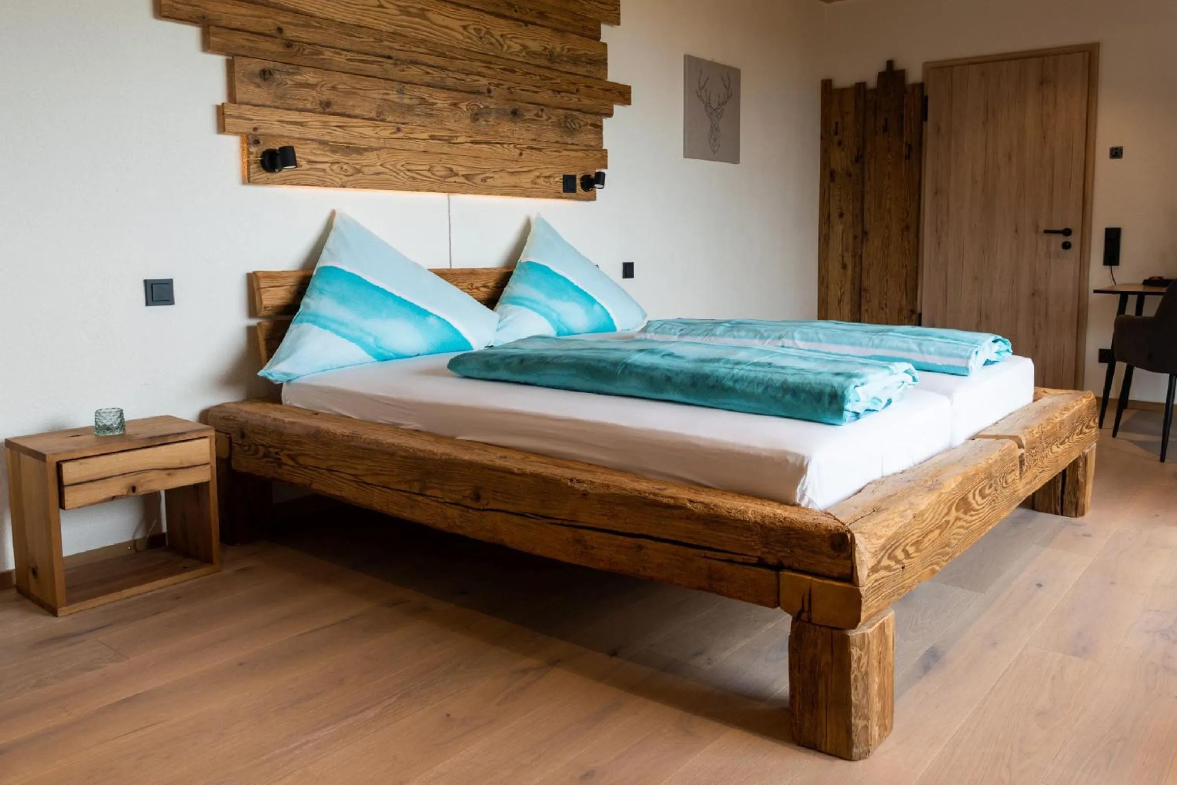 Bedroom, Bed in Gästehaus Kaltenbach