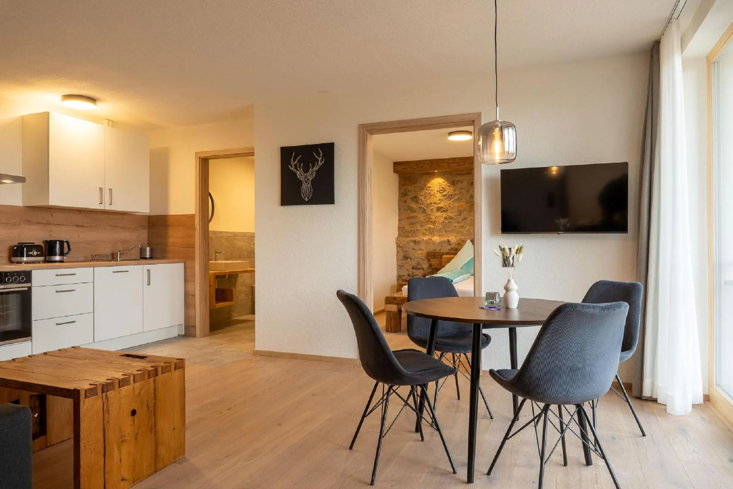 Seating area in Gästehaus Kaltenbach