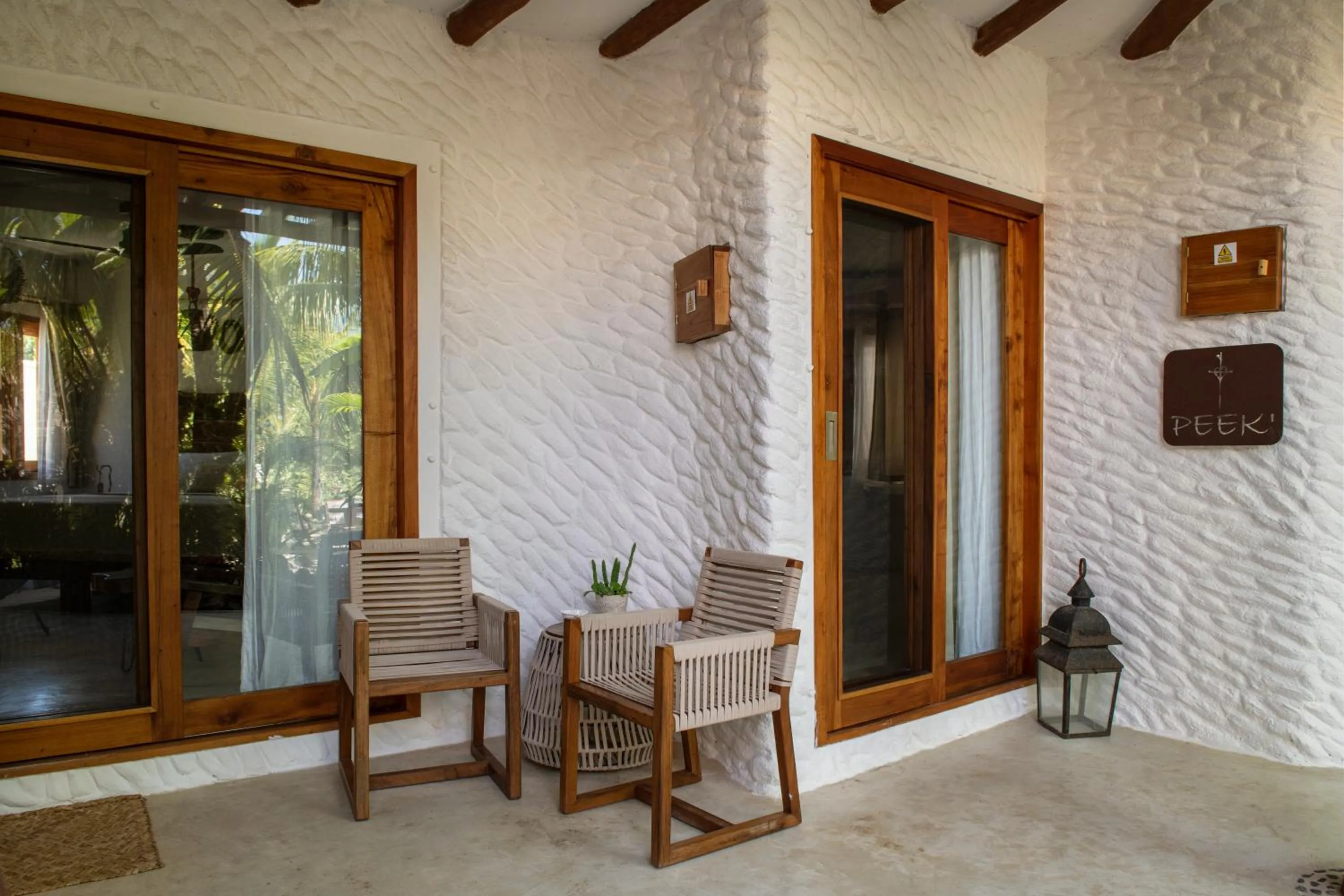 Patio in El Corazón Boutique Hotel - Adults Only with Beach Club pass included