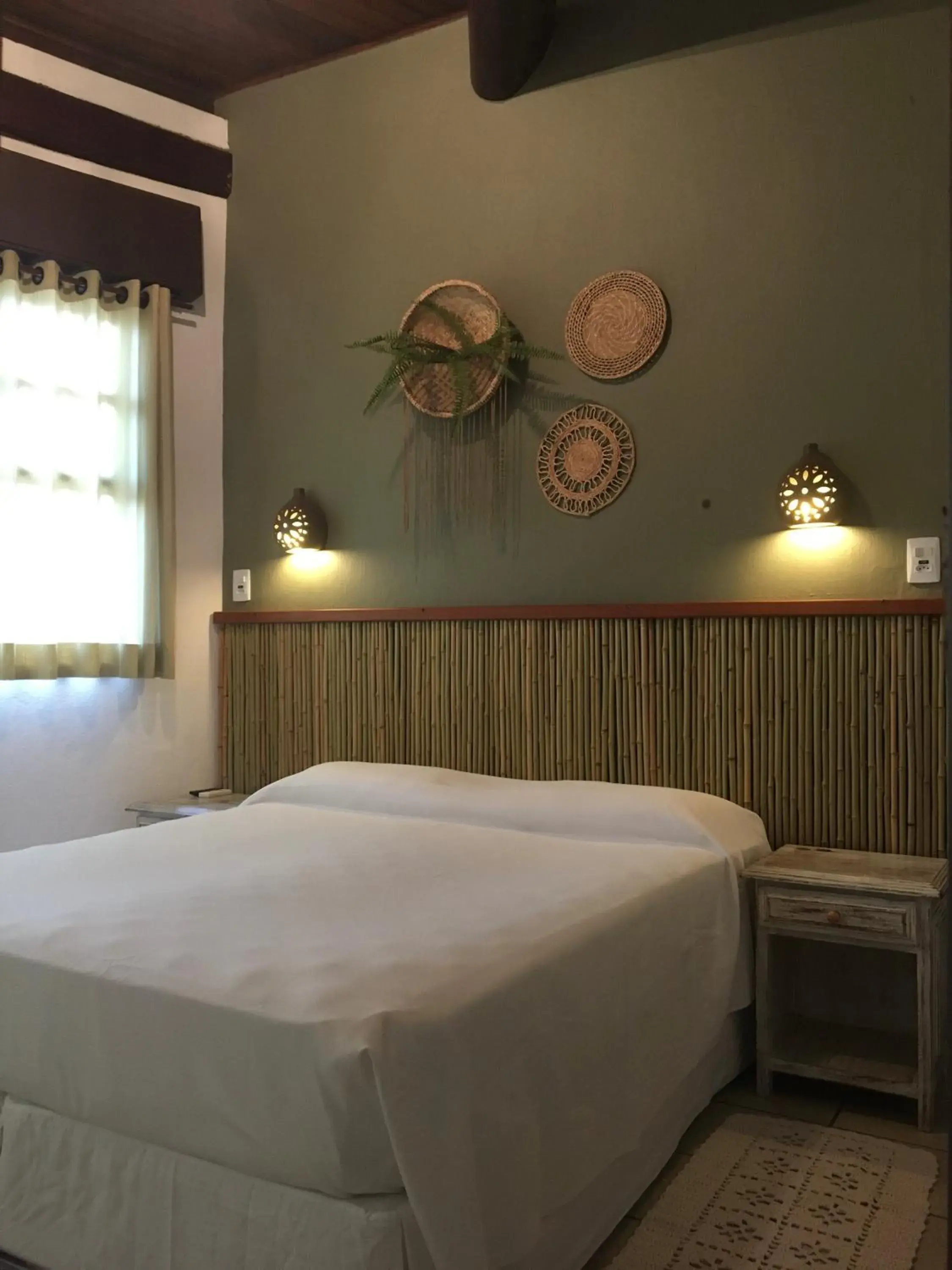 Double Room with Air Conditioning in Pousada Aroeira Double Room with Air Conditioning in Pousada Aroeira