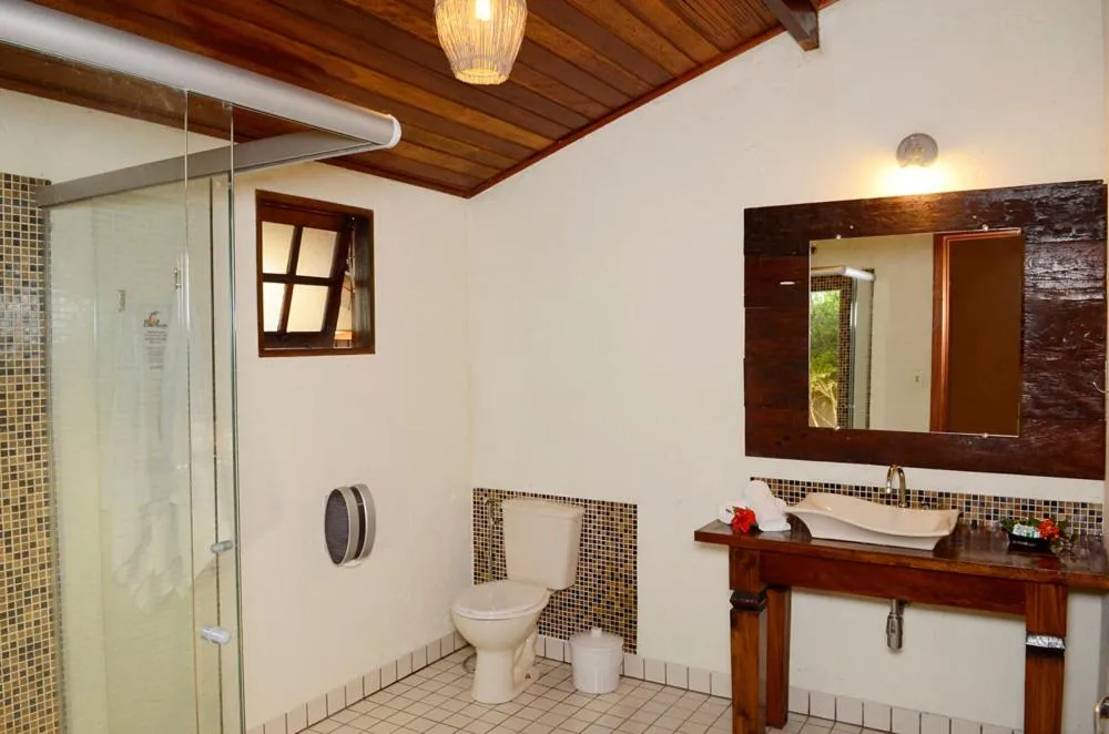 Bathroom in Pousada Bico Verde
