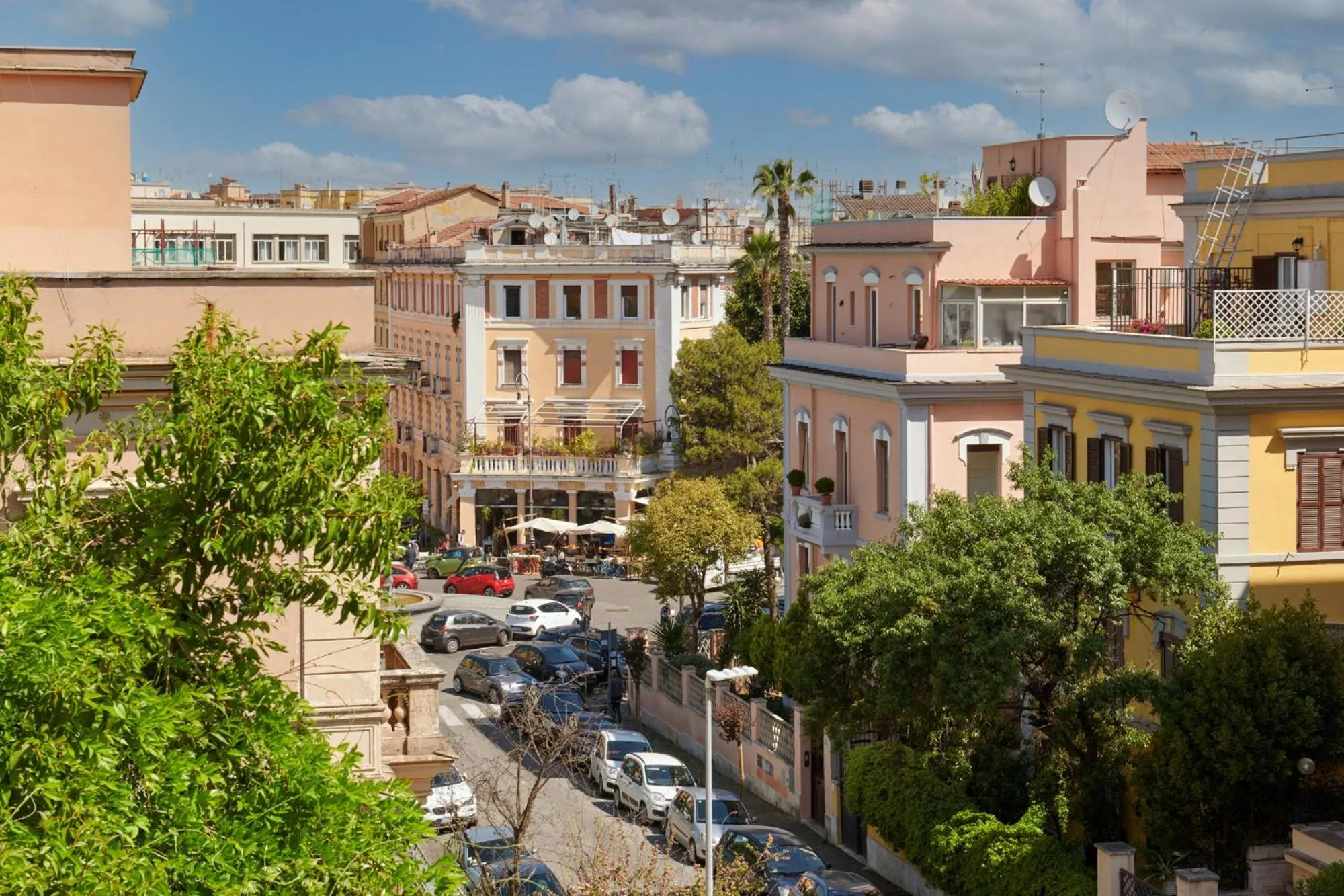 City view in Palm Gallery Hotel