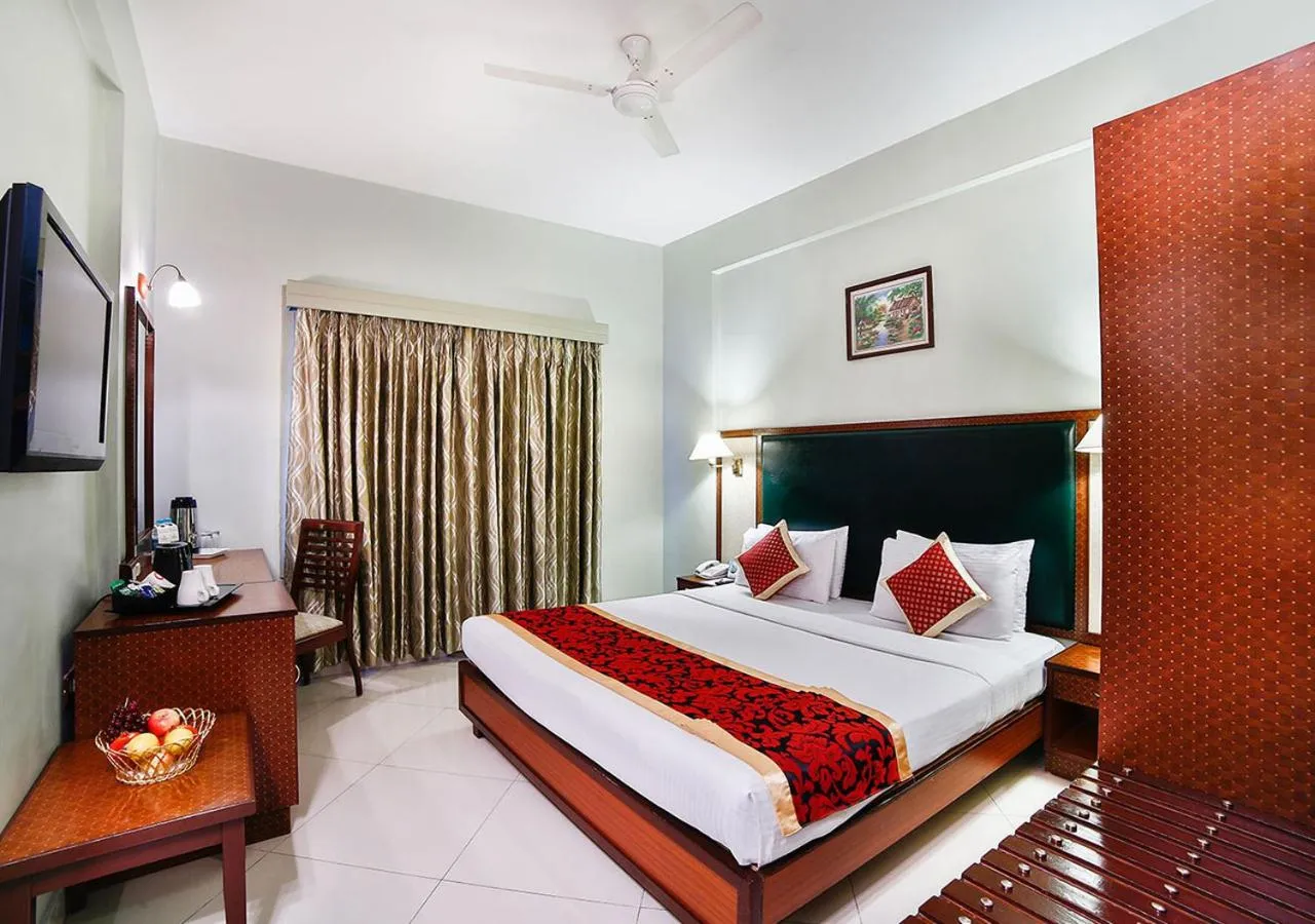Bed in Ramoji Film City- Tara Comfort Hotel