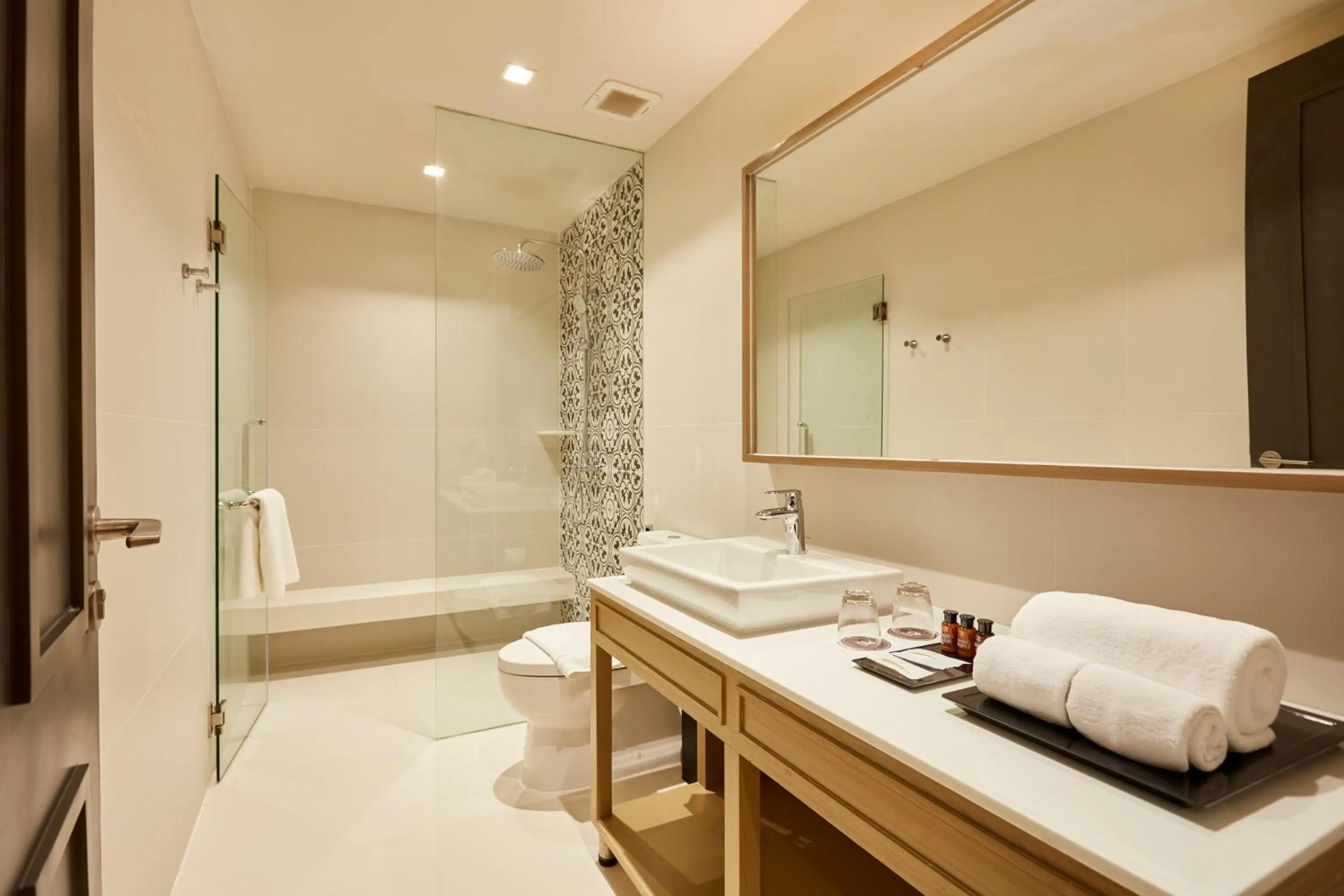 Bathroom in Health Land Resort & Spa