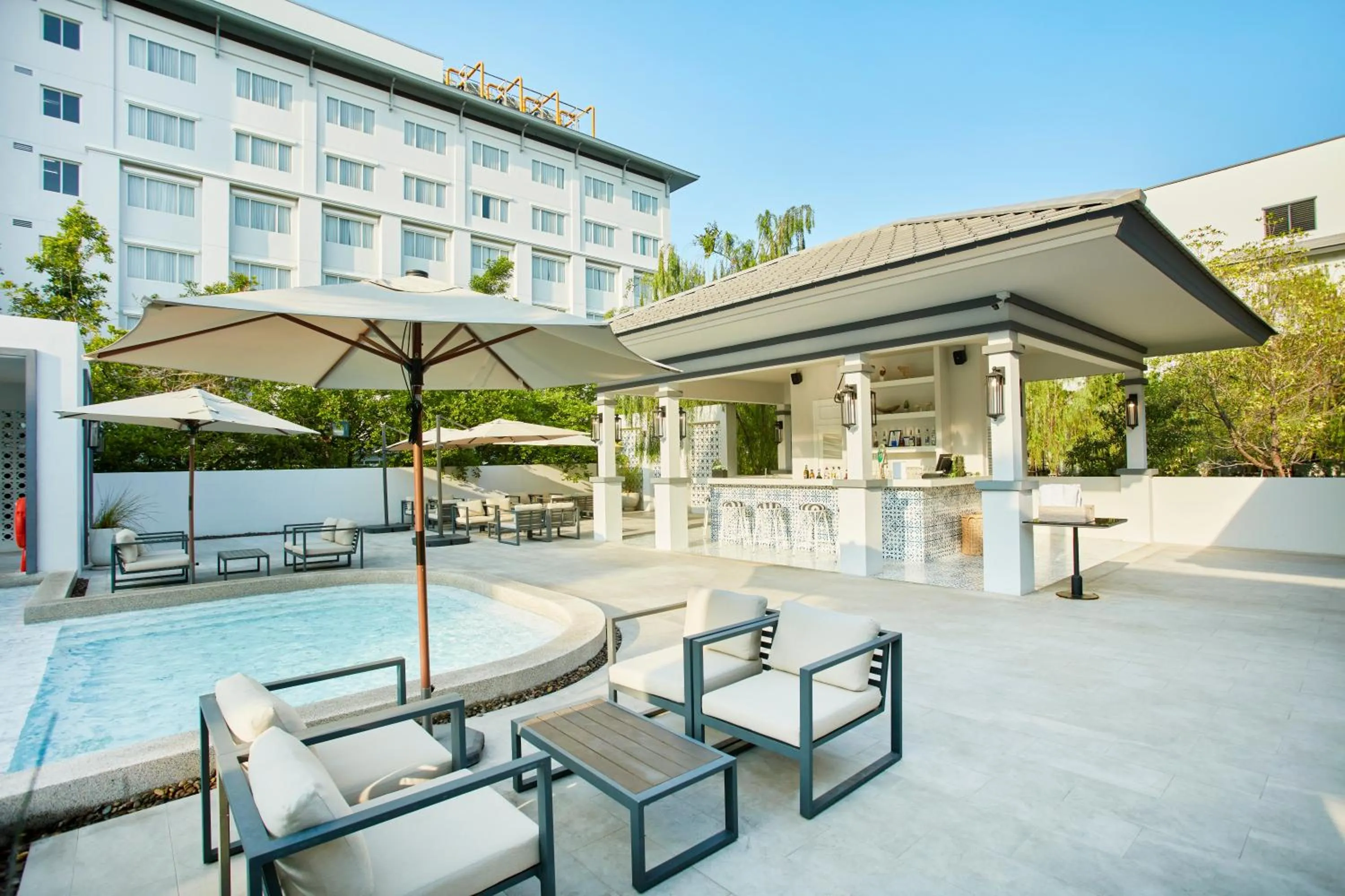 Swimming pool in Health Land Resort & Spa