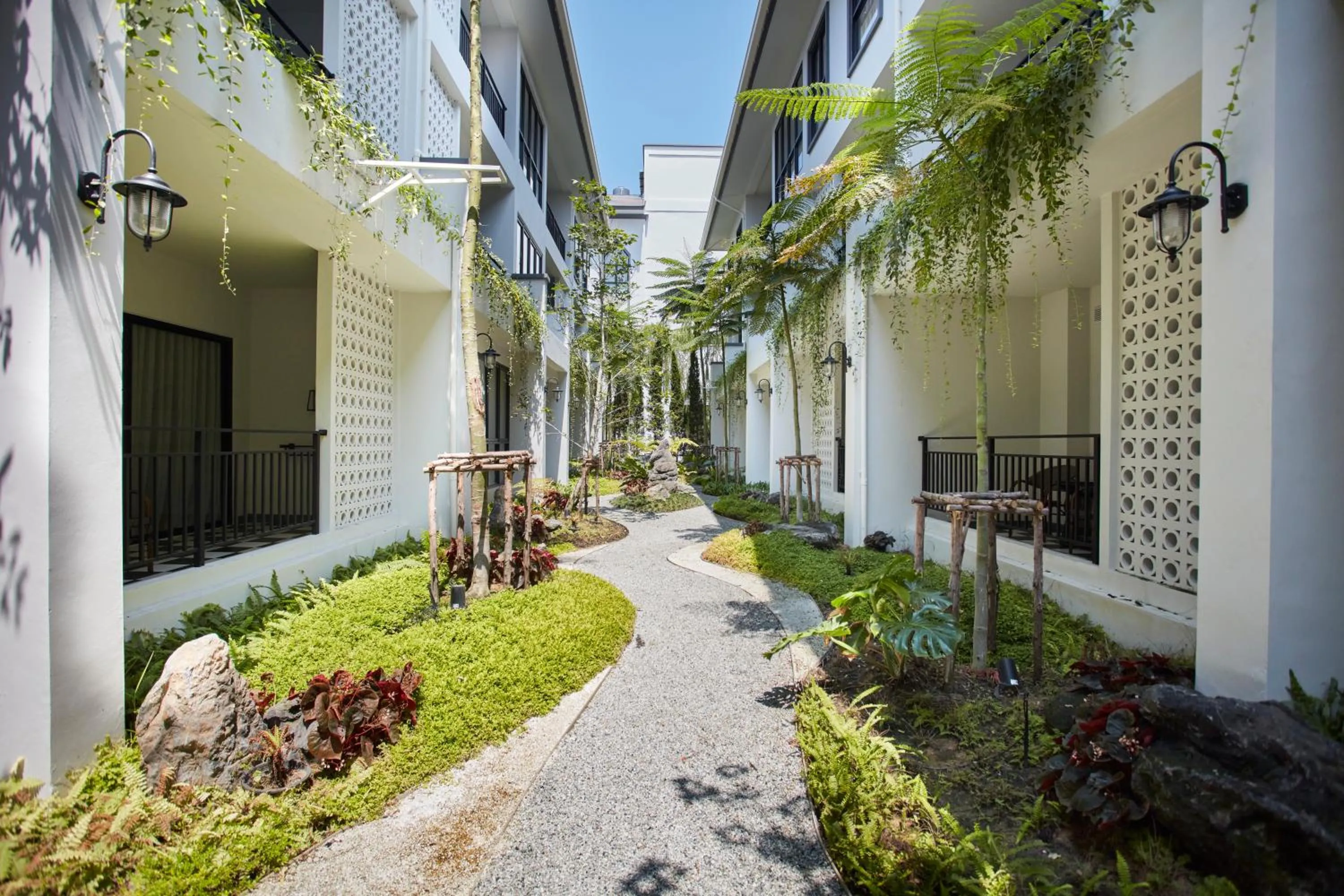 Garden view in Health Land Resort & Spa