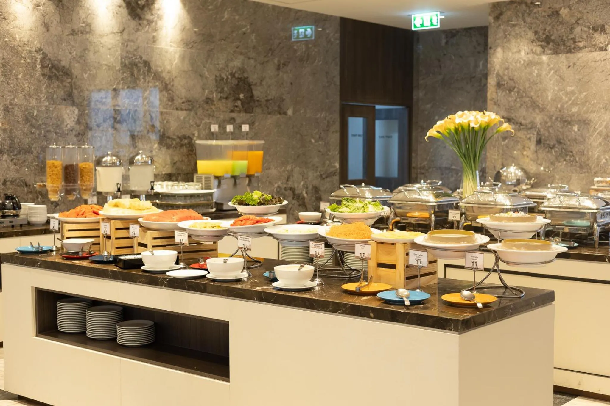 Breakfast in Health Land Resort & Spa