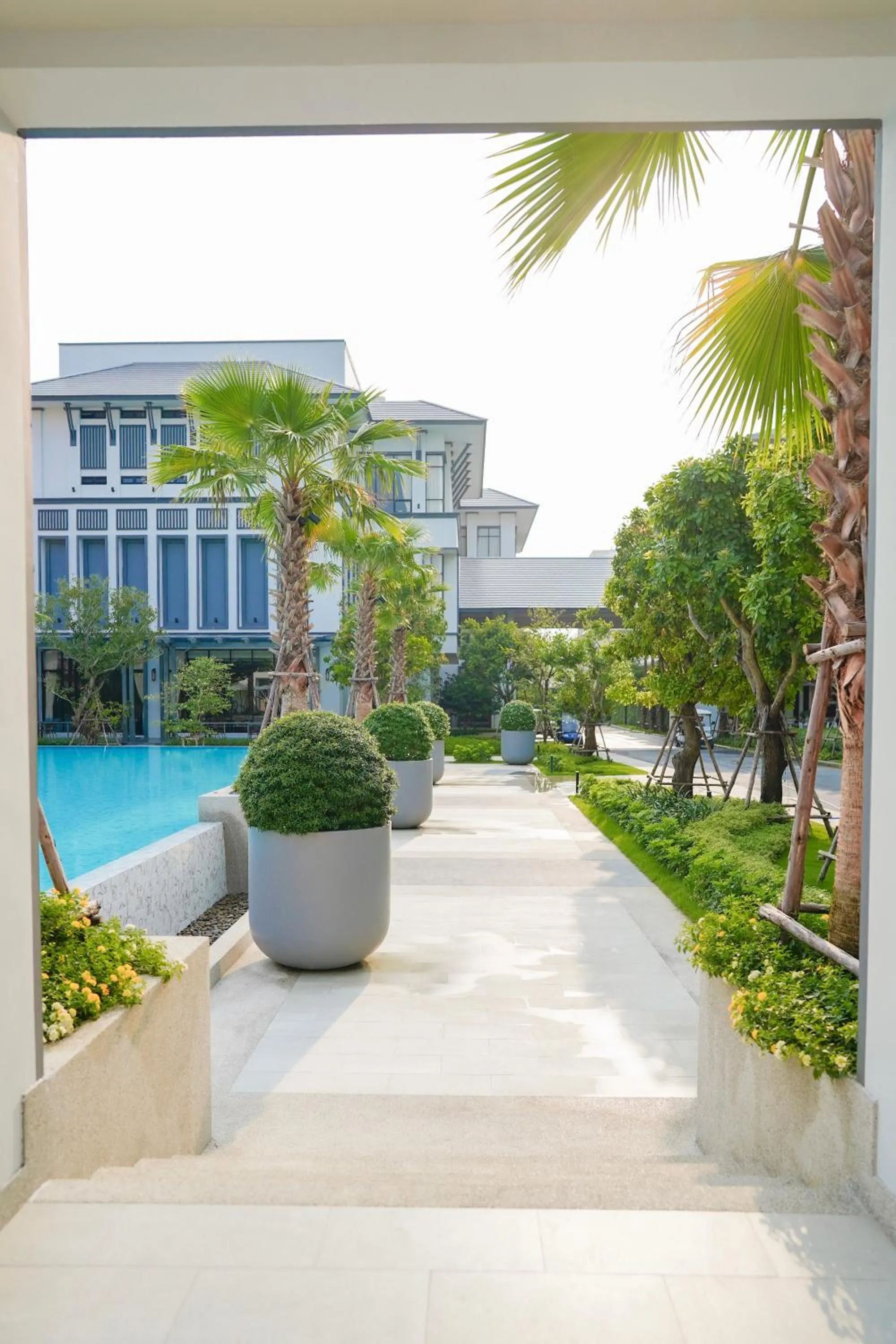 Swimming pool in Health Land Resort & Spa