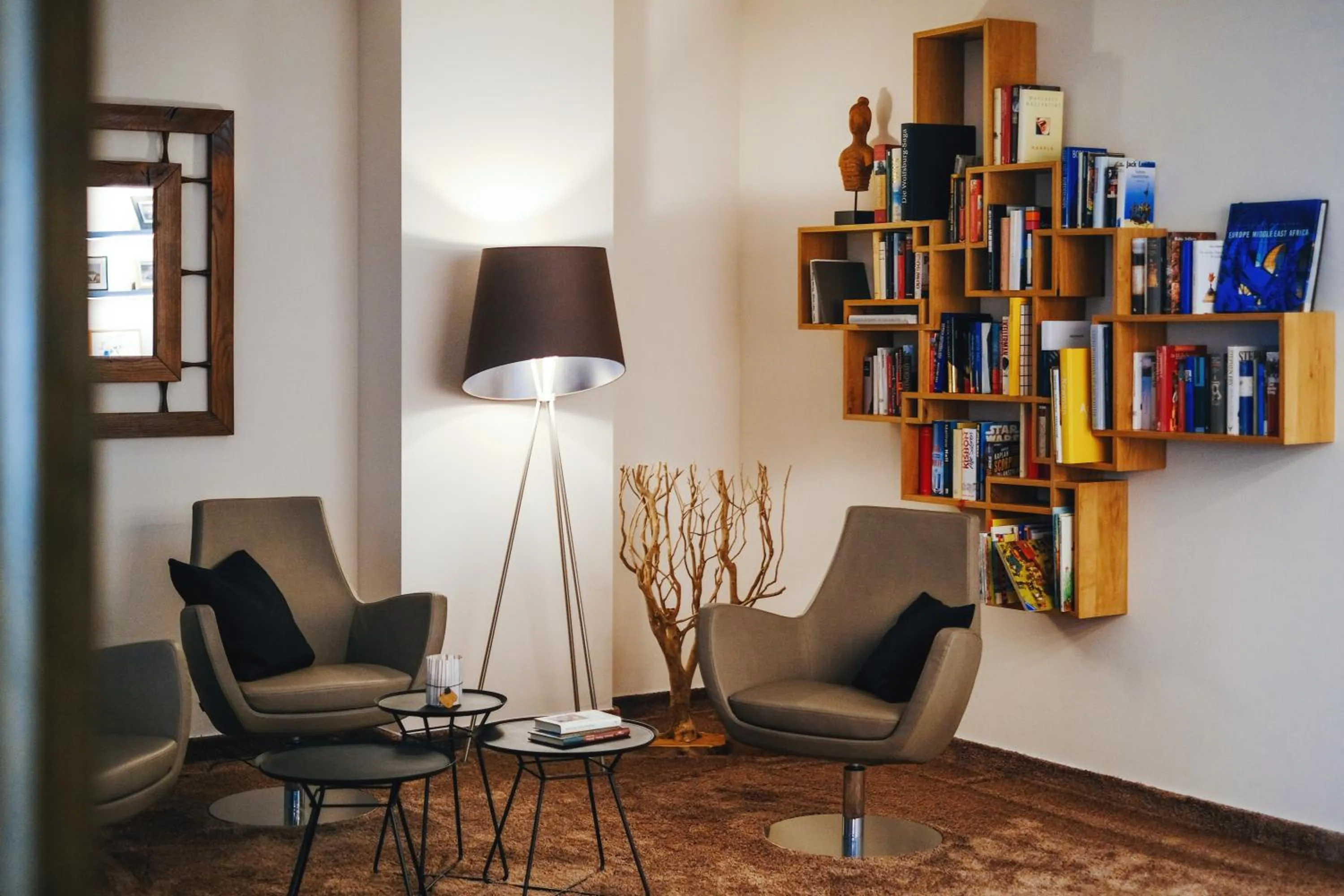 Library in Hotel Global Inn