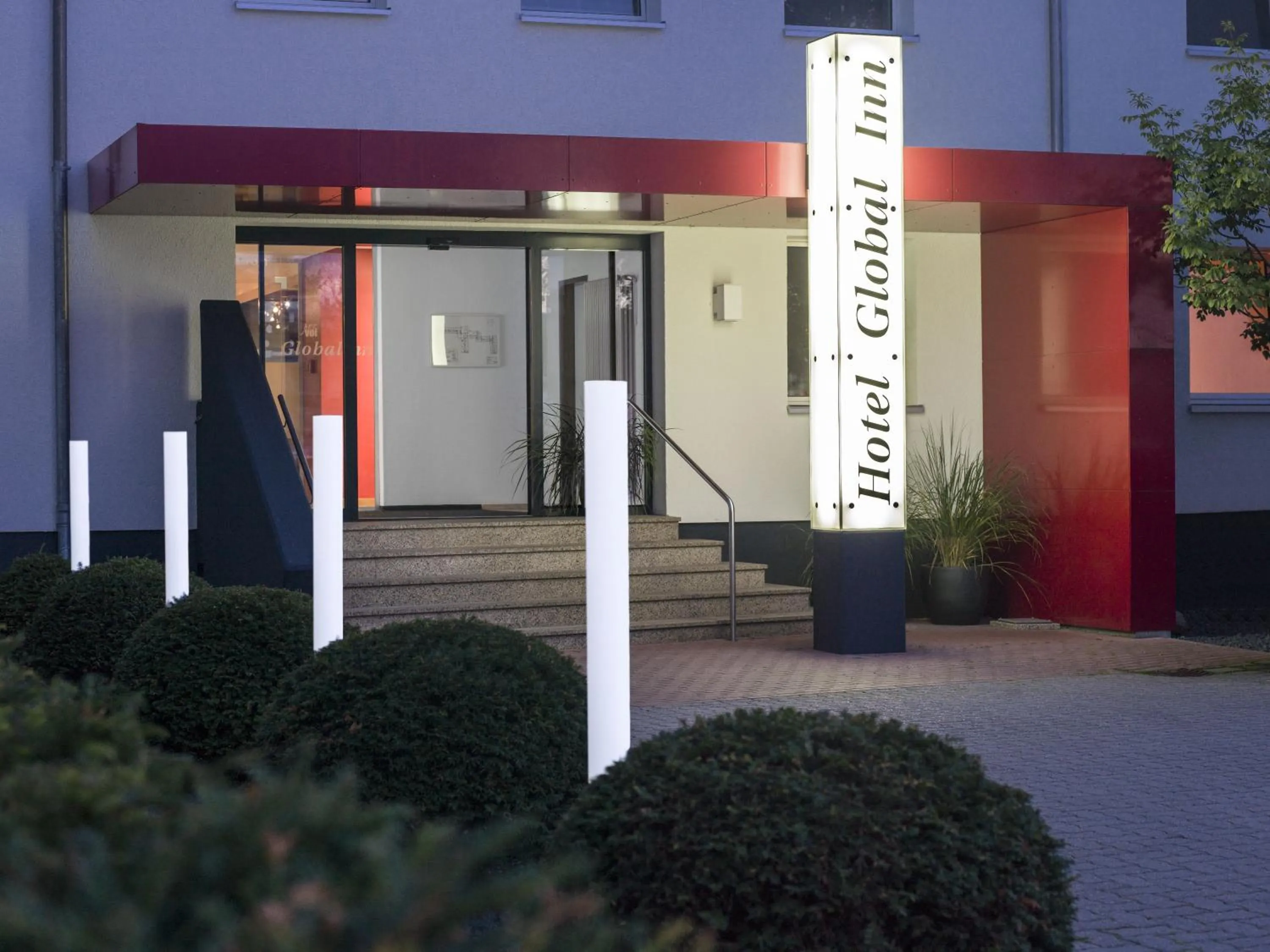 Patio in Hotel Global Inn