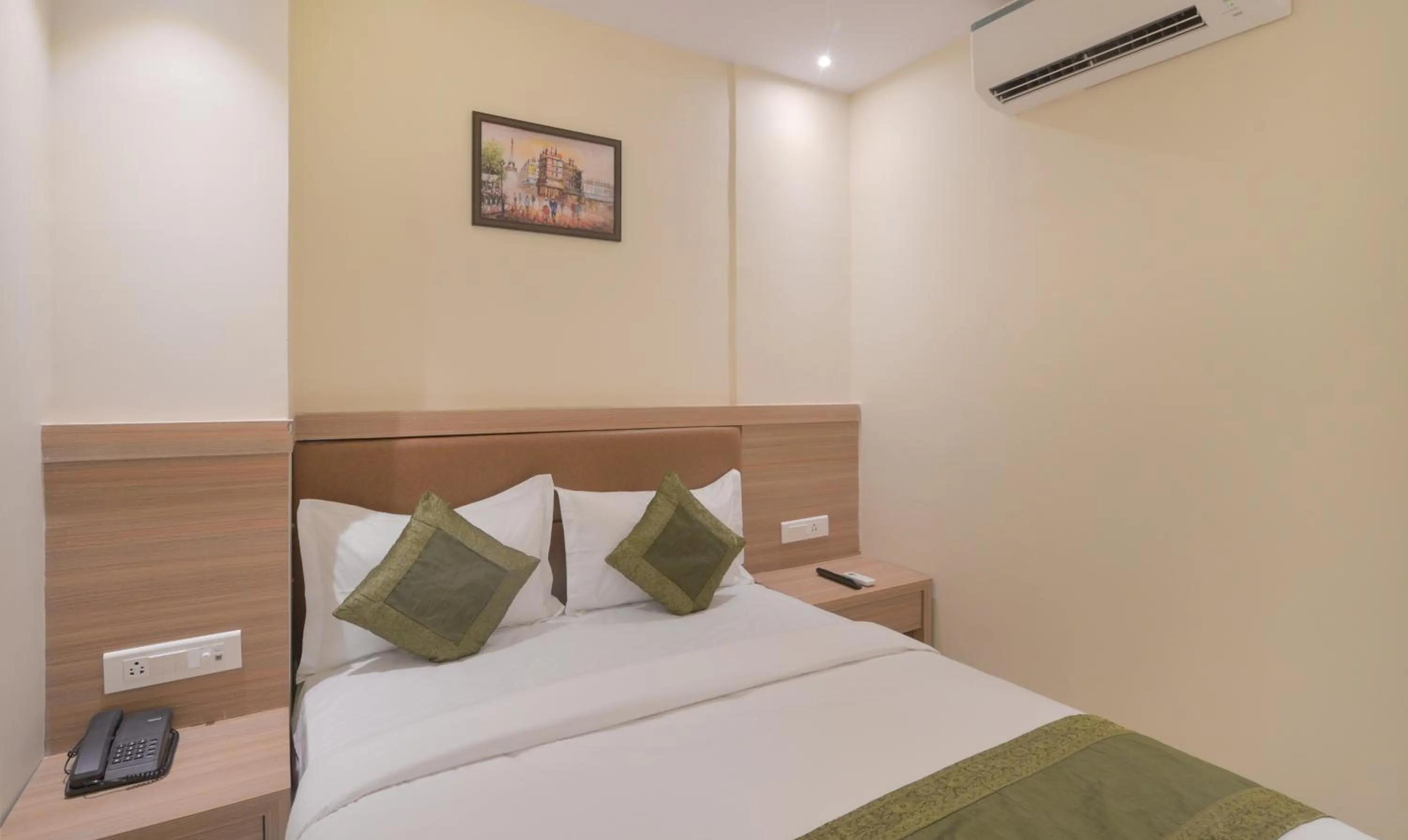 Bed in Hotel West Blue