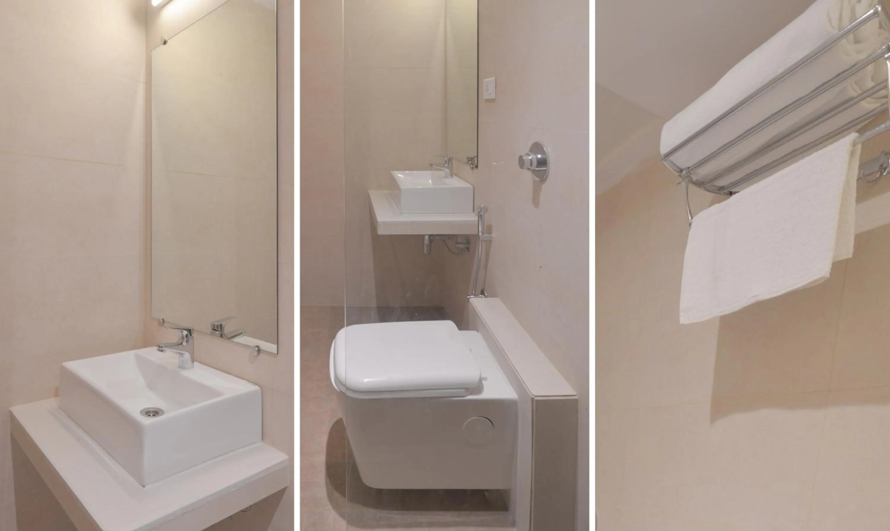 Bathroom in Hotel West Blue