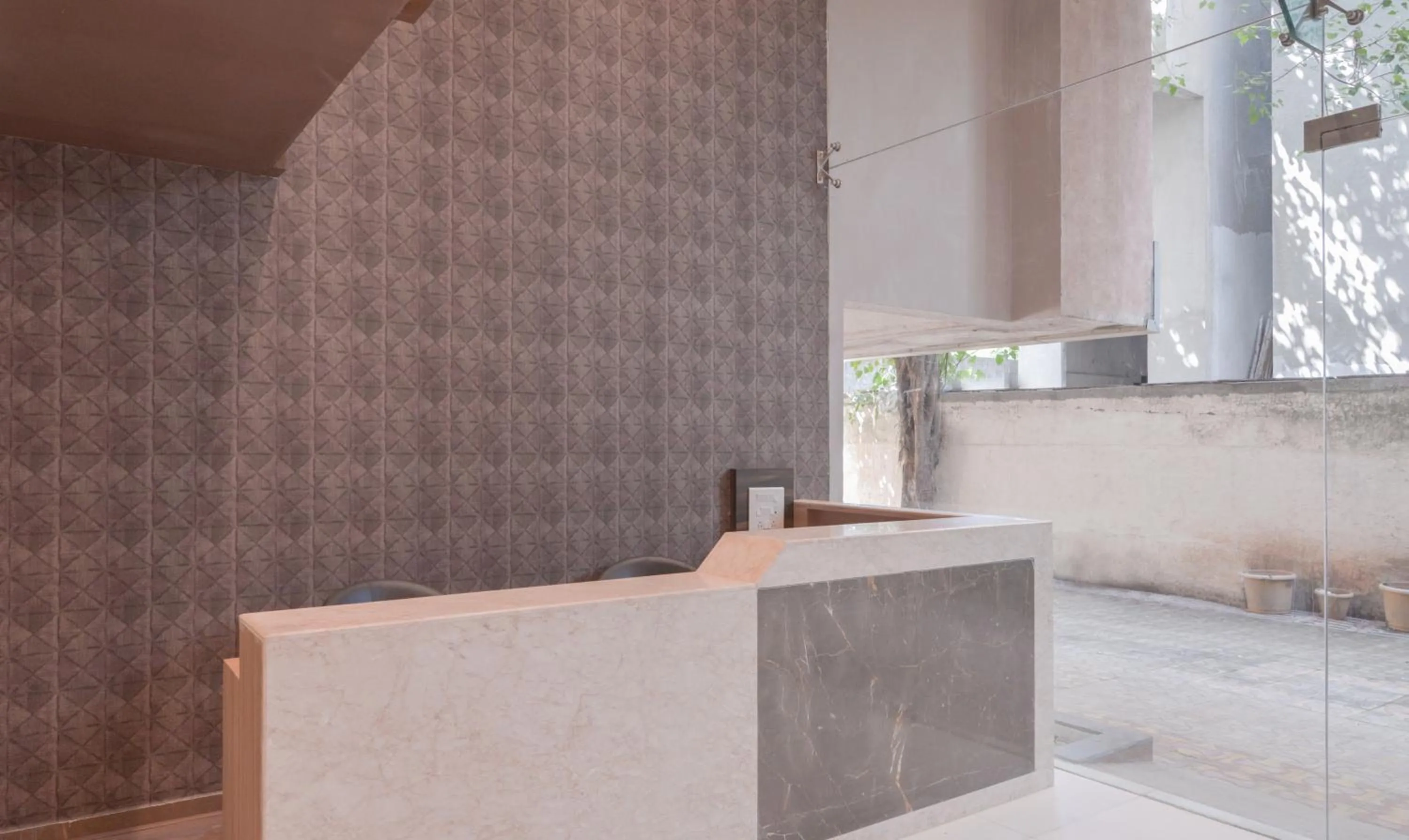 Lobby or reception in Hotel West Blue