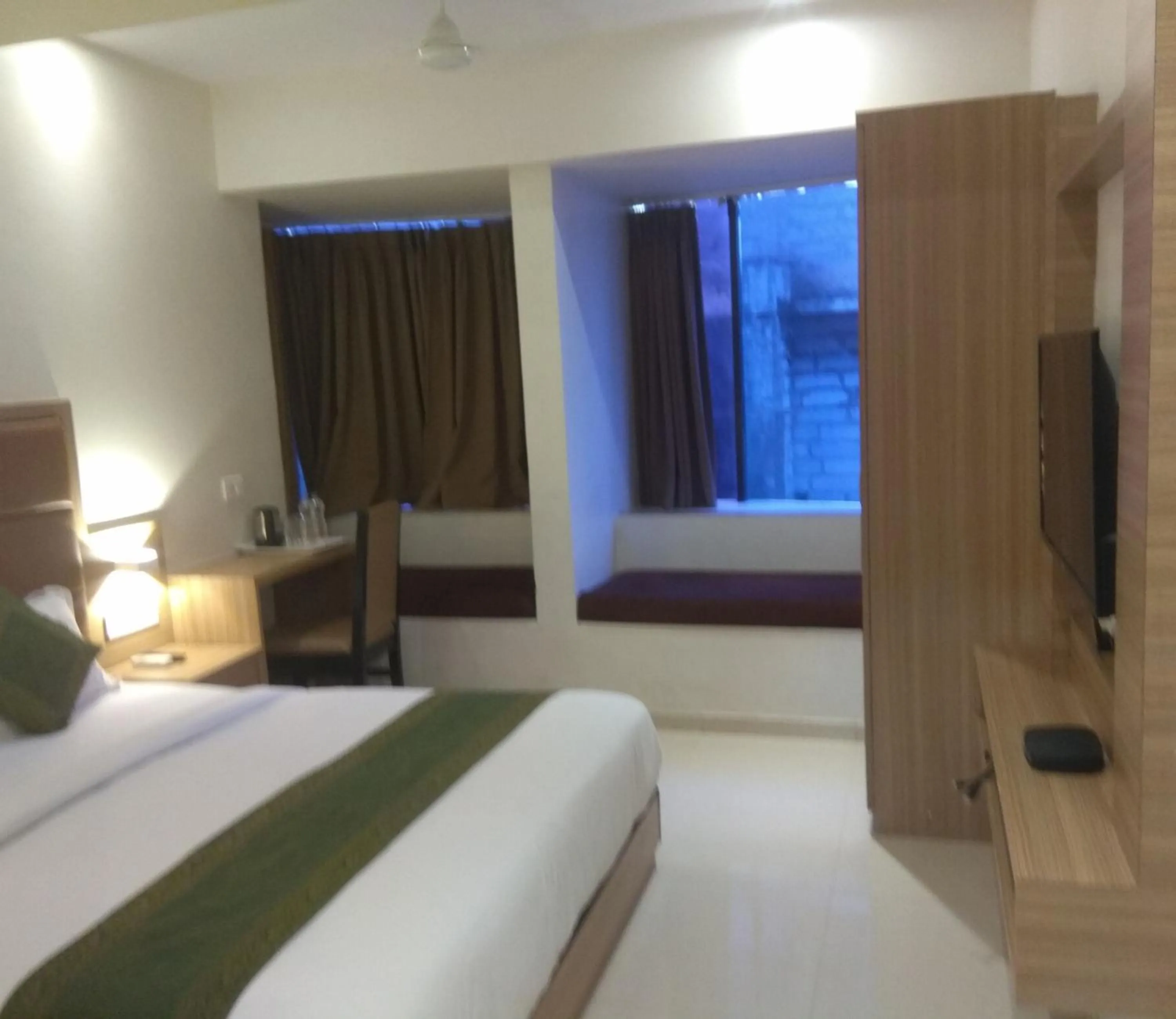 Bed in Hotel West Blue