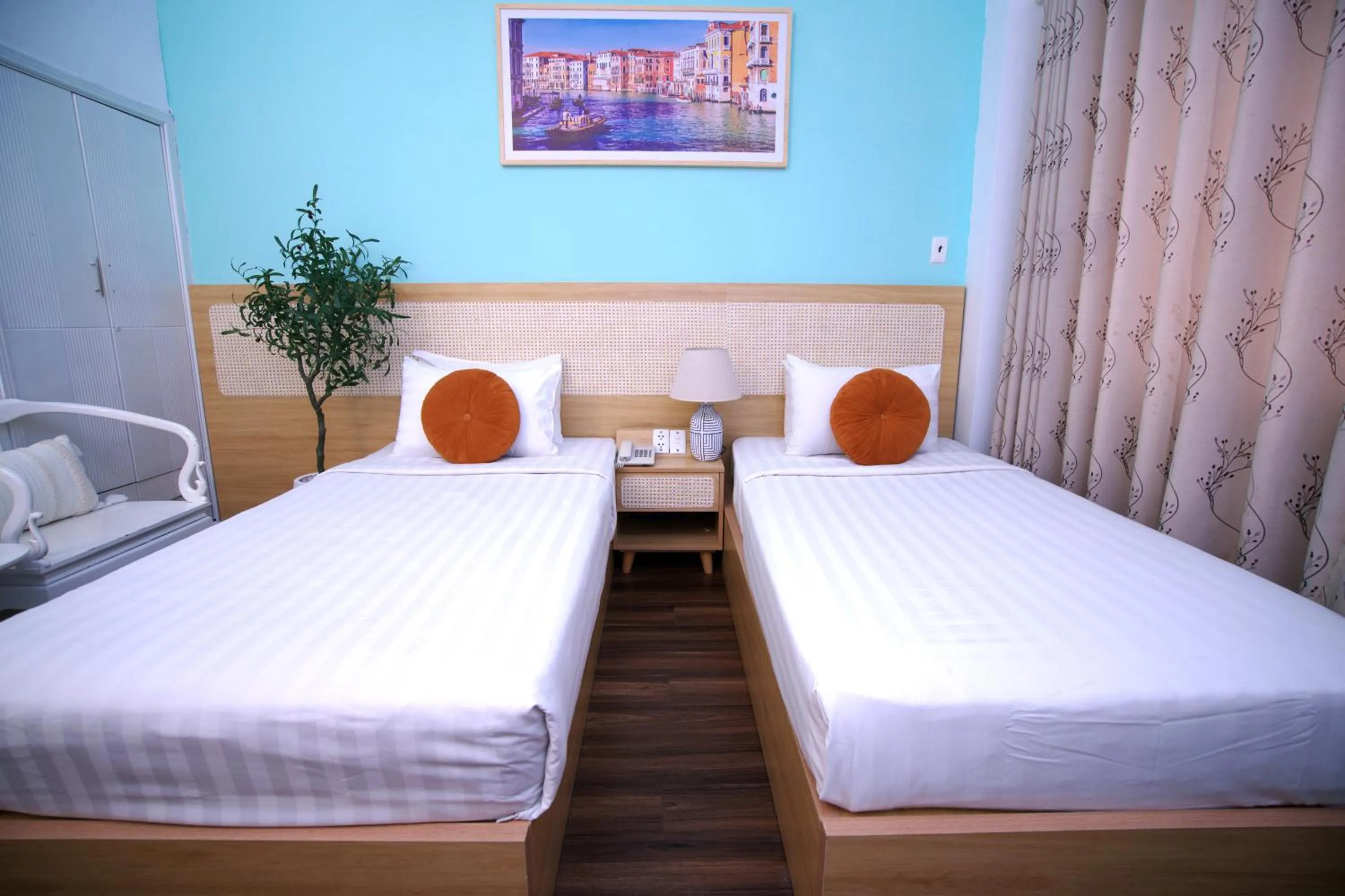 Bed in Saigon Central Hotel