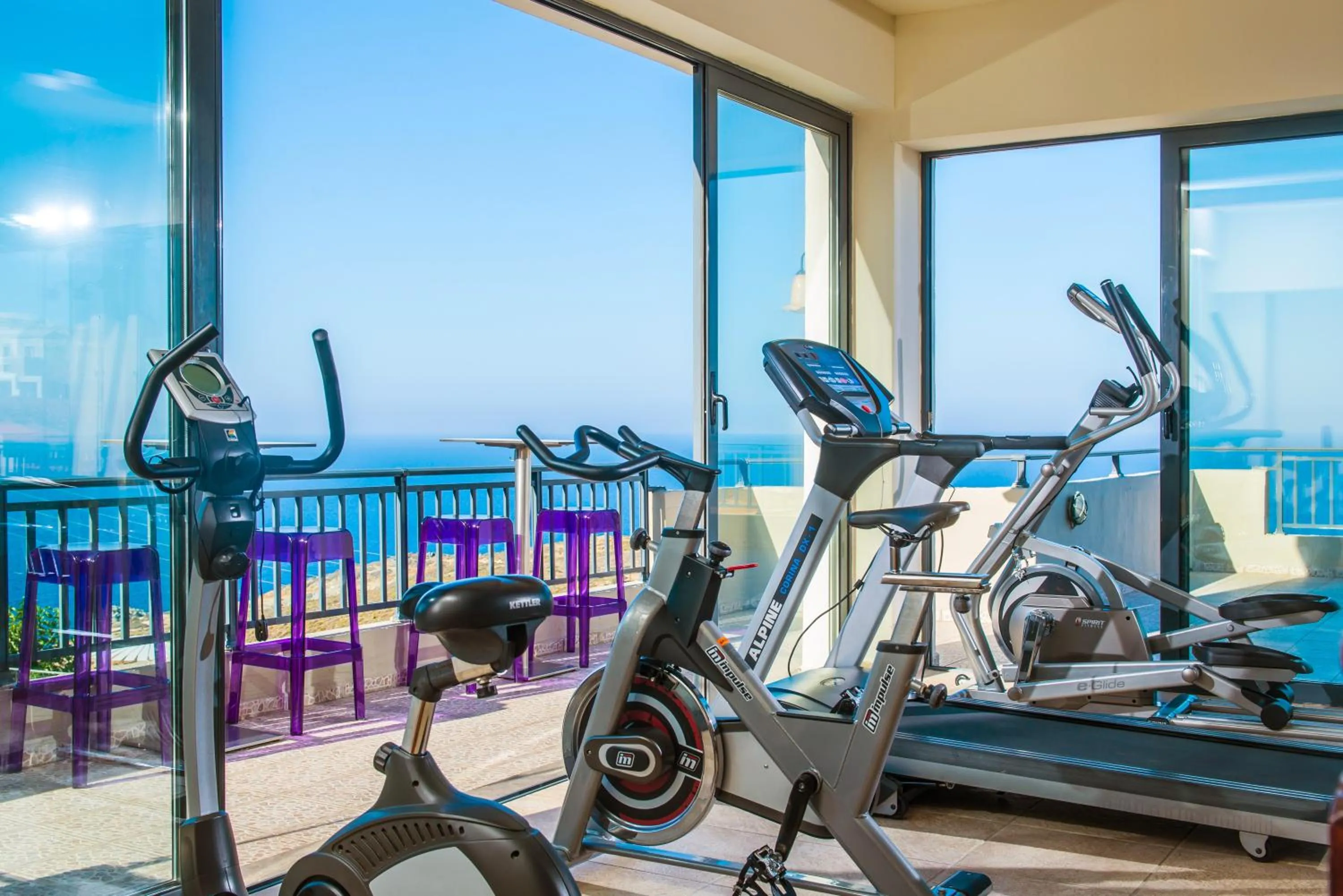 Fitness centre/facilities in Happy Cretan Suites