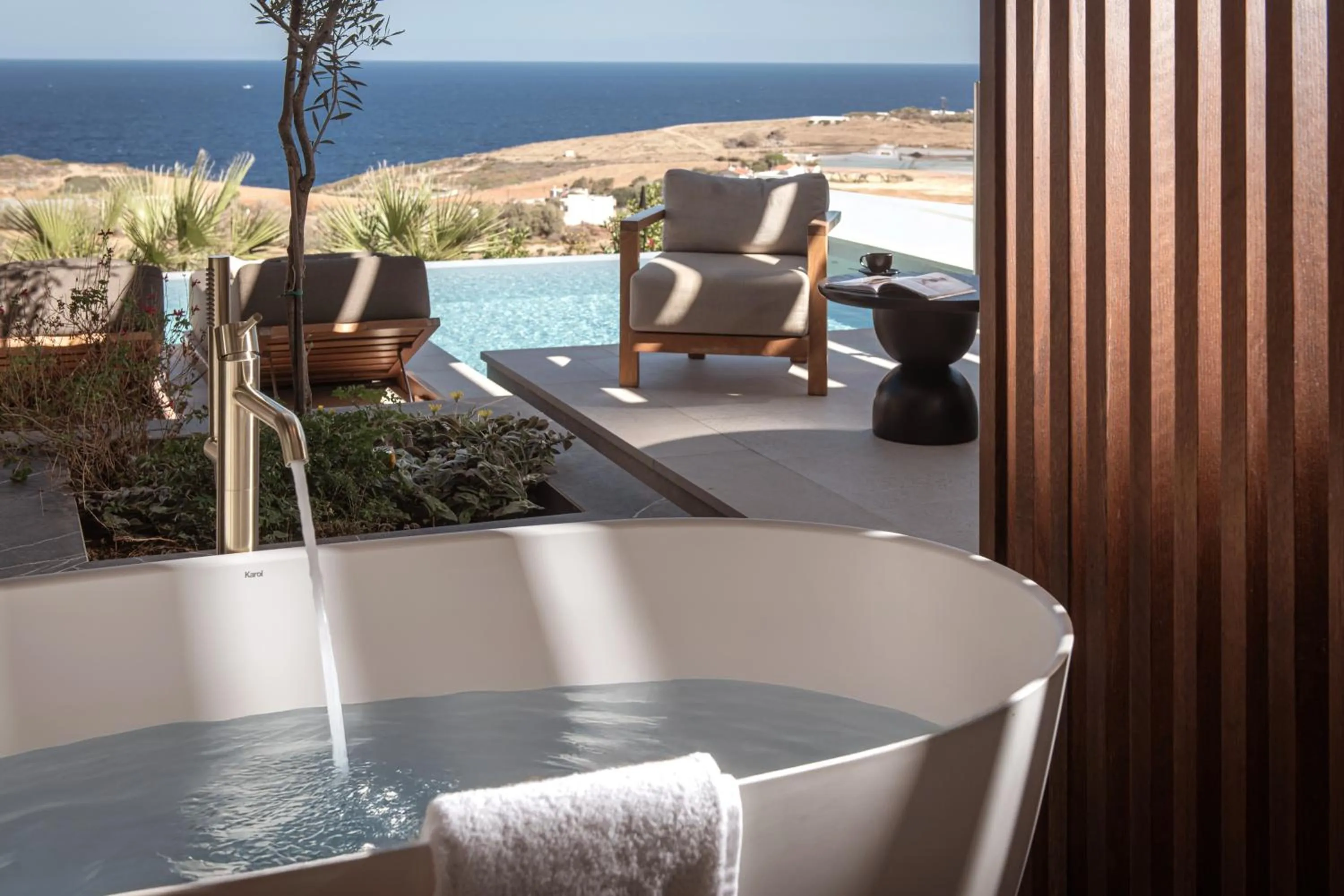 Balcony/Terrace in Happy Cretan Suites