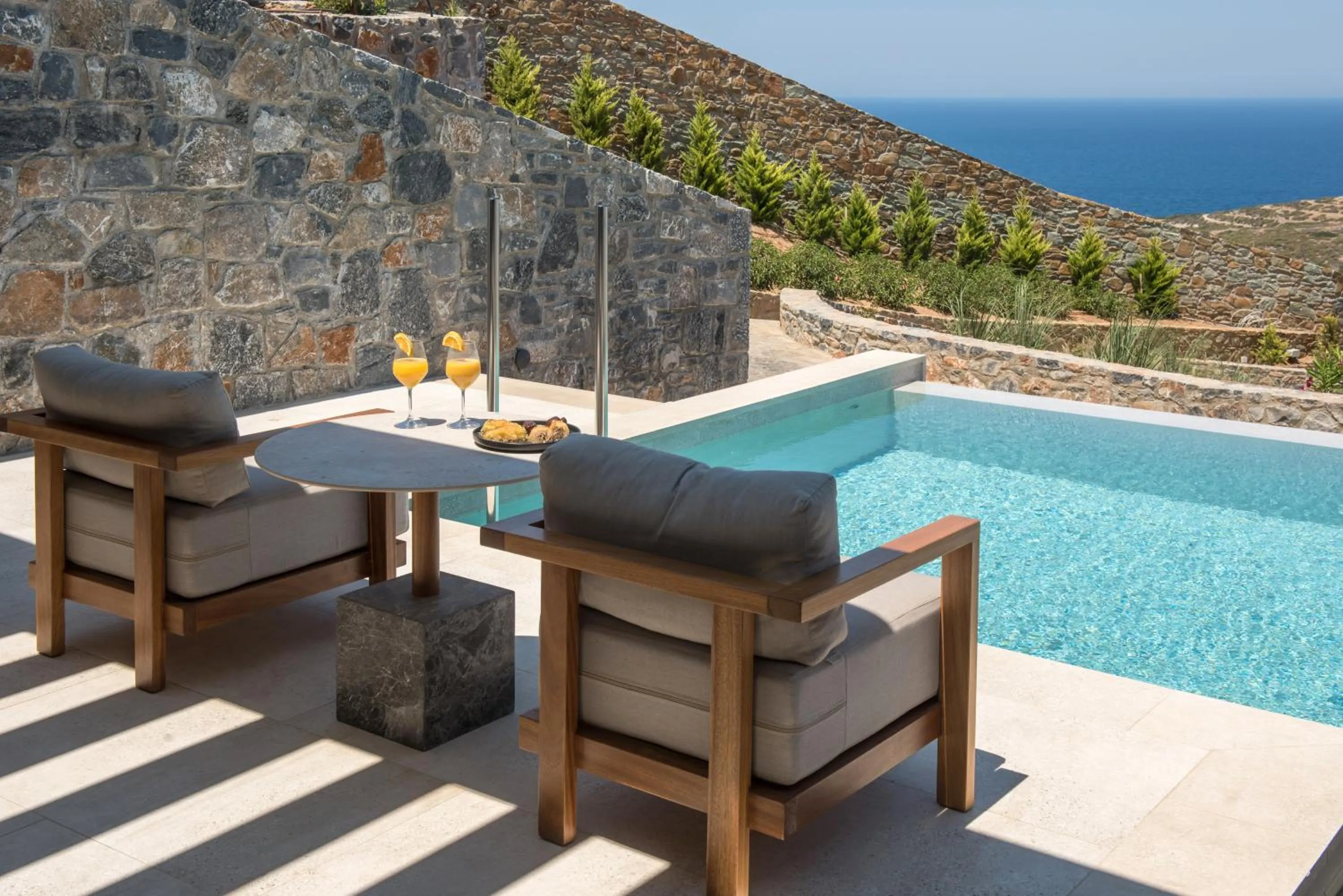 Balcony/Terrace in Happy Cretan Suites